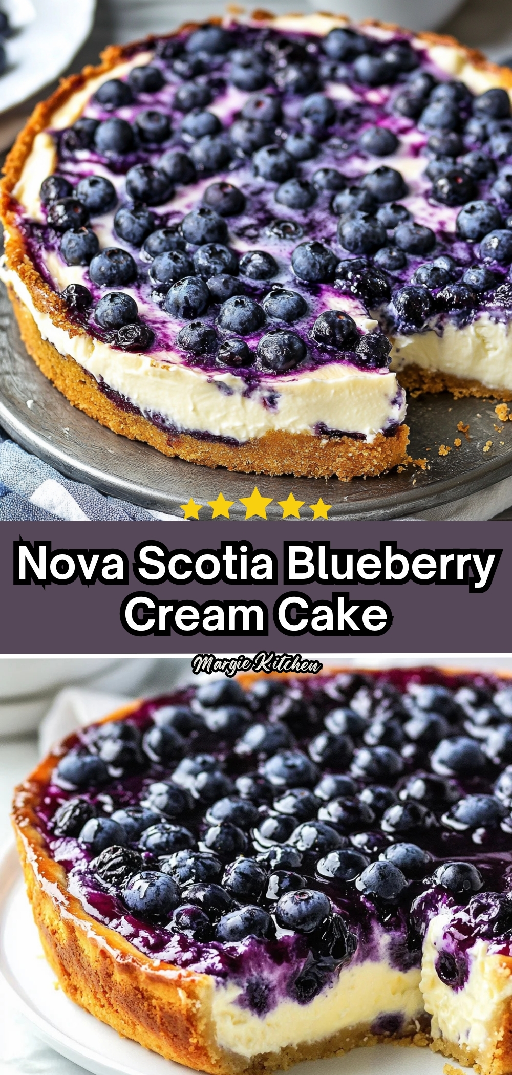 Nova Scotia Blueberry Cream Cake 67 Nova Scotia Blueberry Cream Cake
