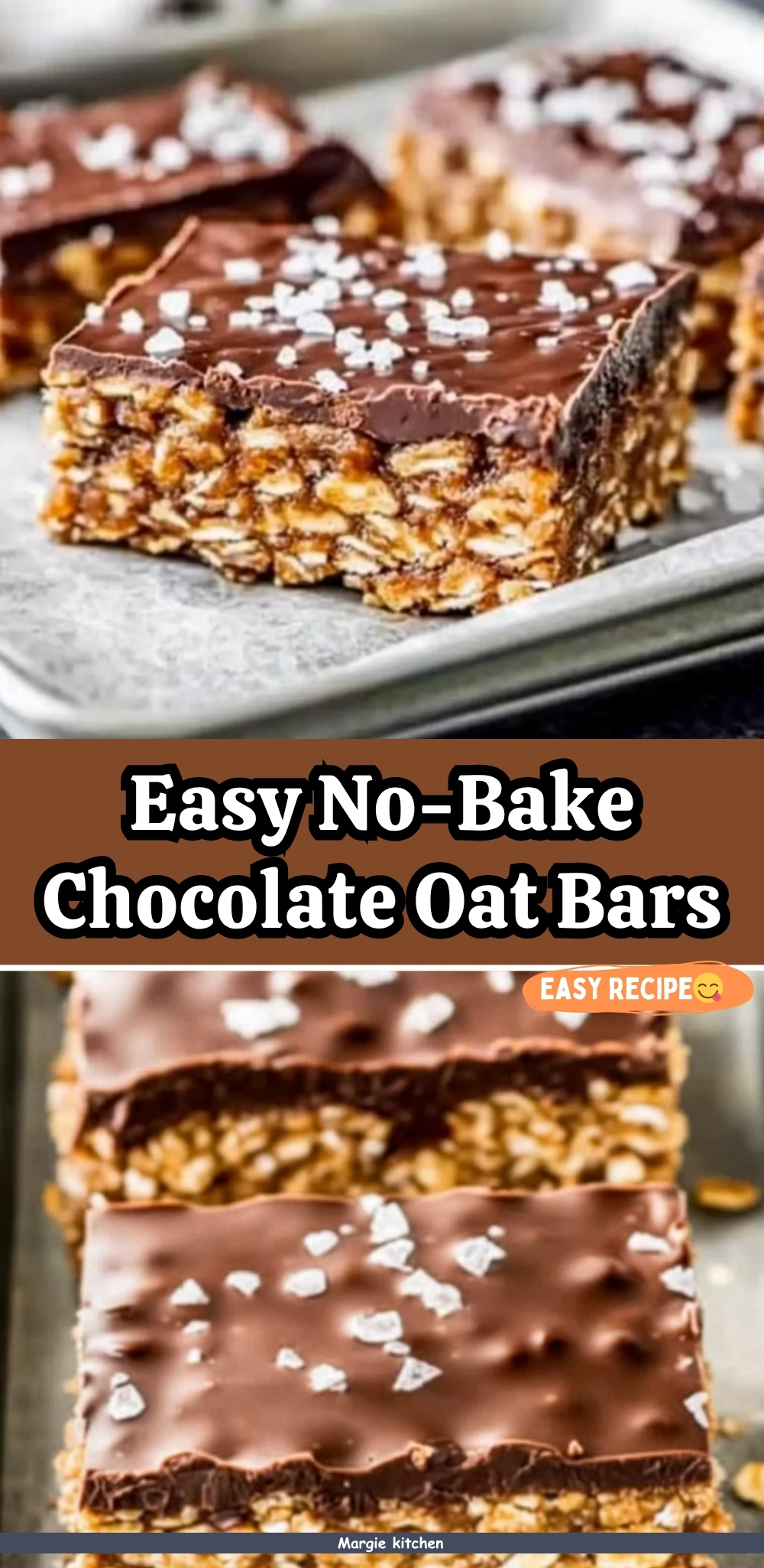 Easy No-Bake Chocolate Oat Bars 59 Easy No-Bake Chocolate Oat Bars