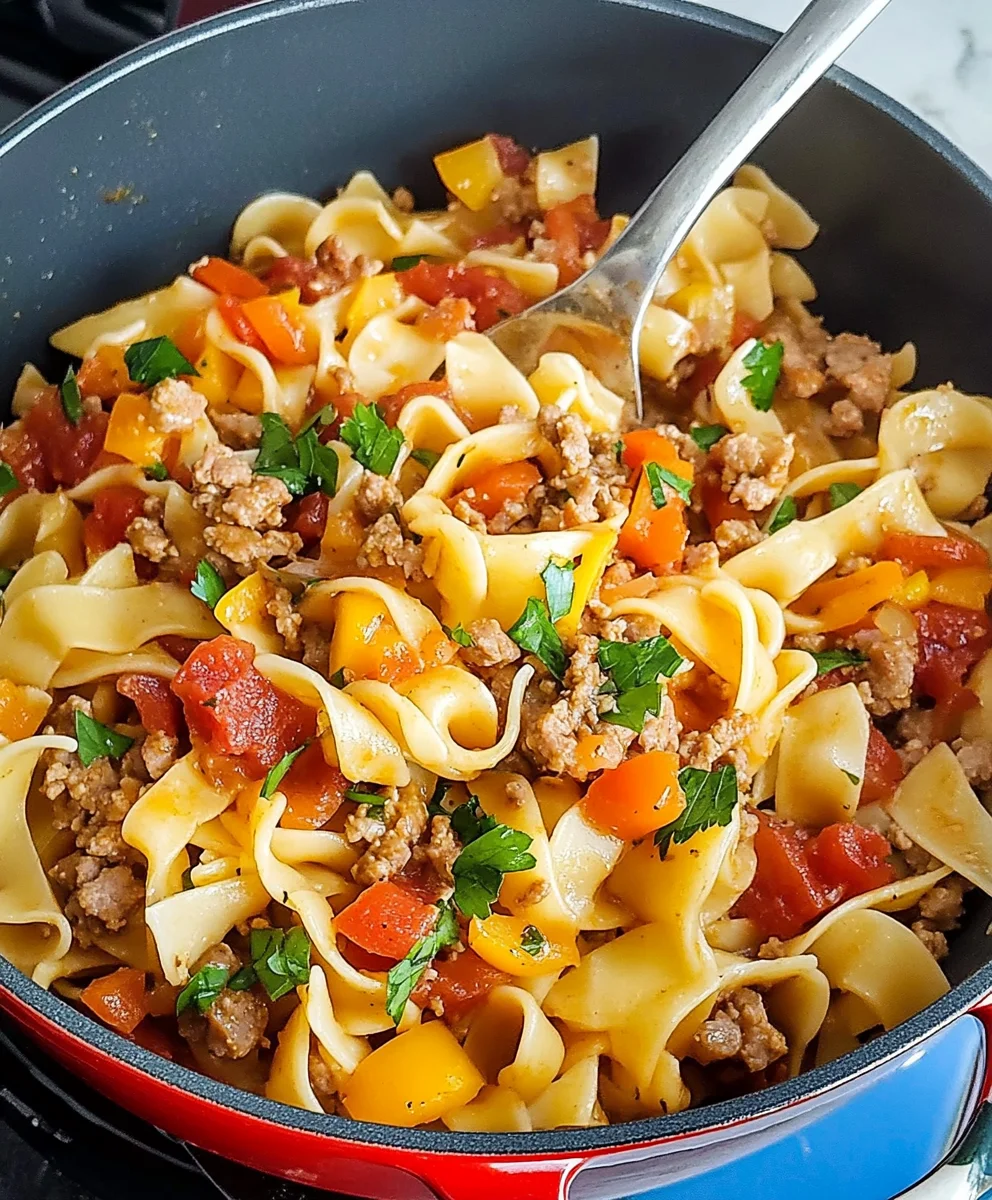 Italian Drunken Noodles