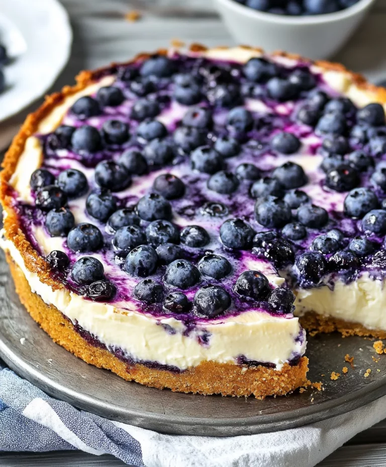 Nova Scotia Blueberry Cream Cake