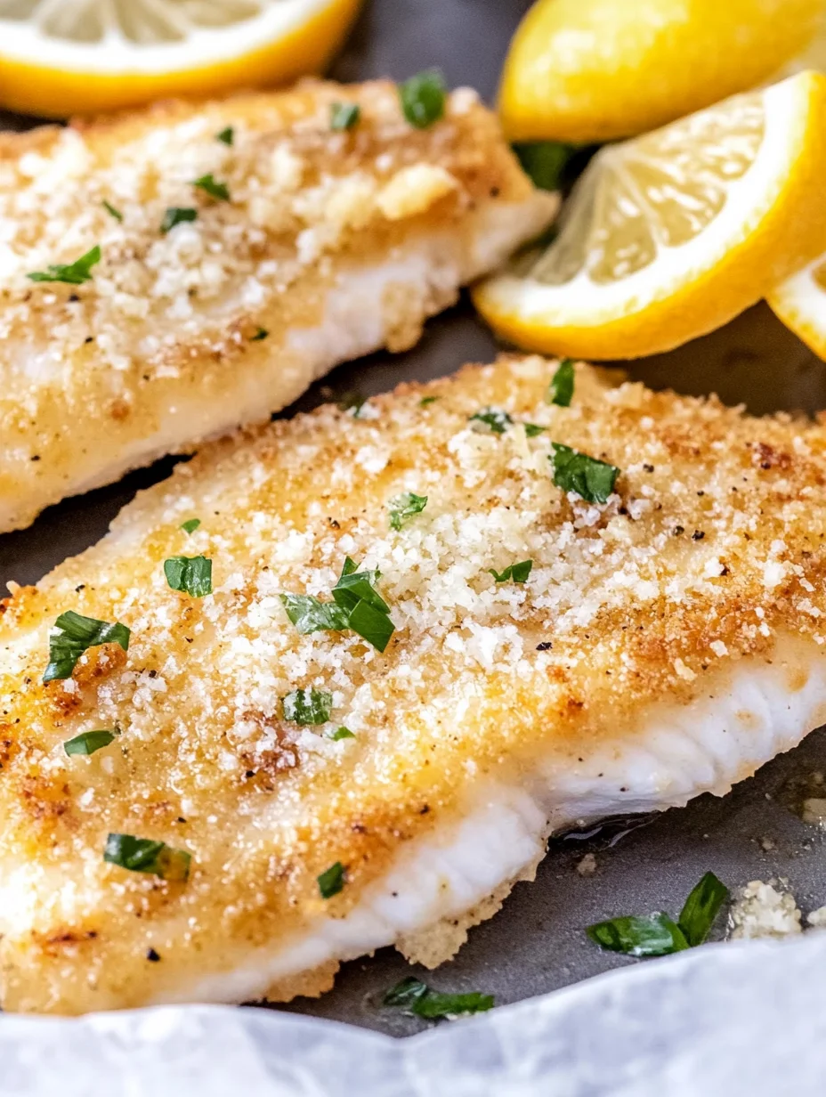 Best Garlic Parmesan Flounder Recipe
