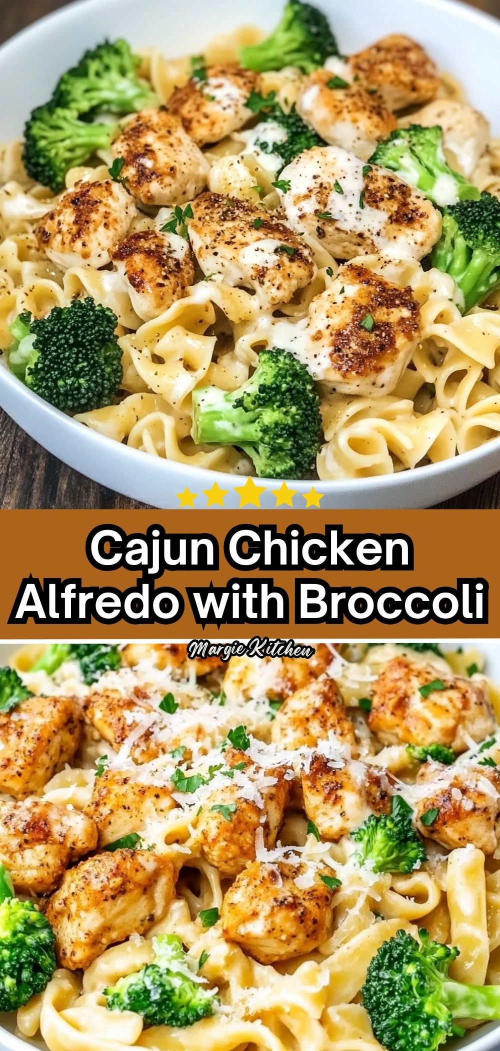 Cajun Chicken Alfredo with Broccoli 67 Cajun Chicken Alfredo with Broccoli