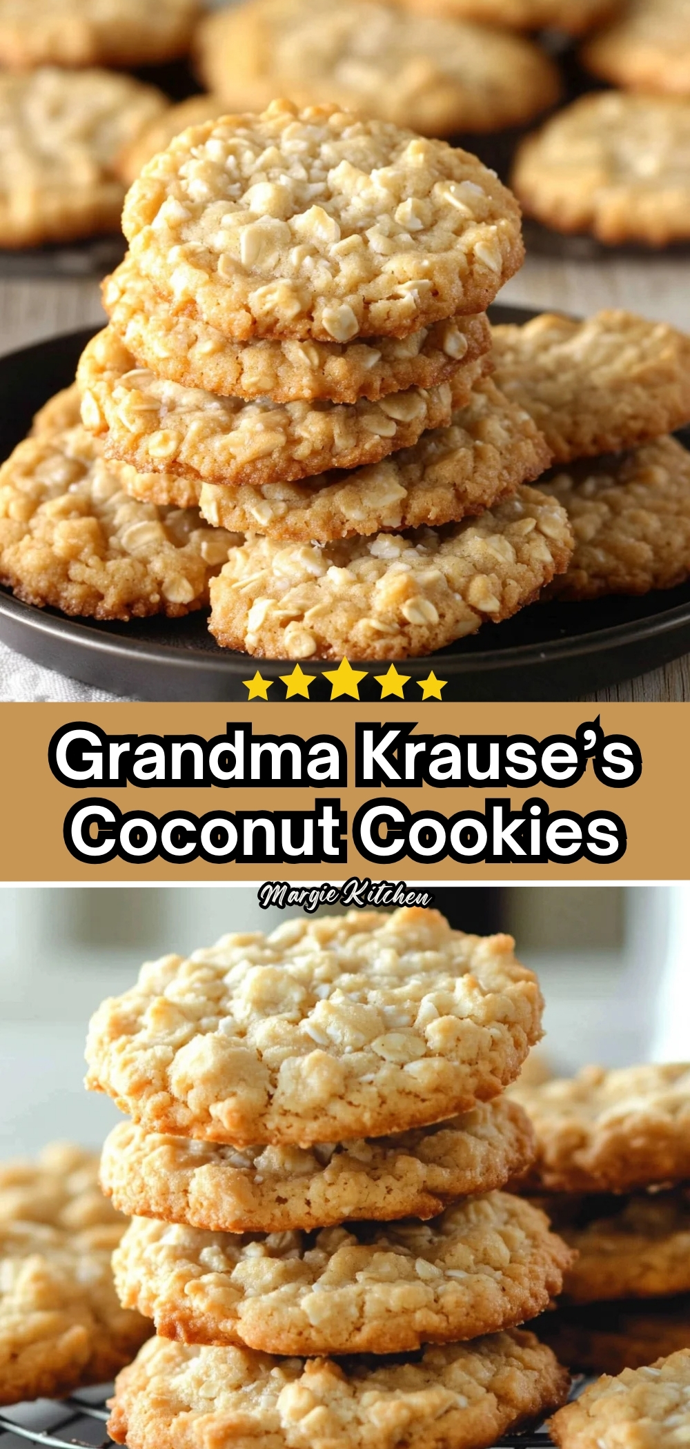 Grandma Krause’s Coconut Cookies 70 Grandma Krause’s Coconut Cookies