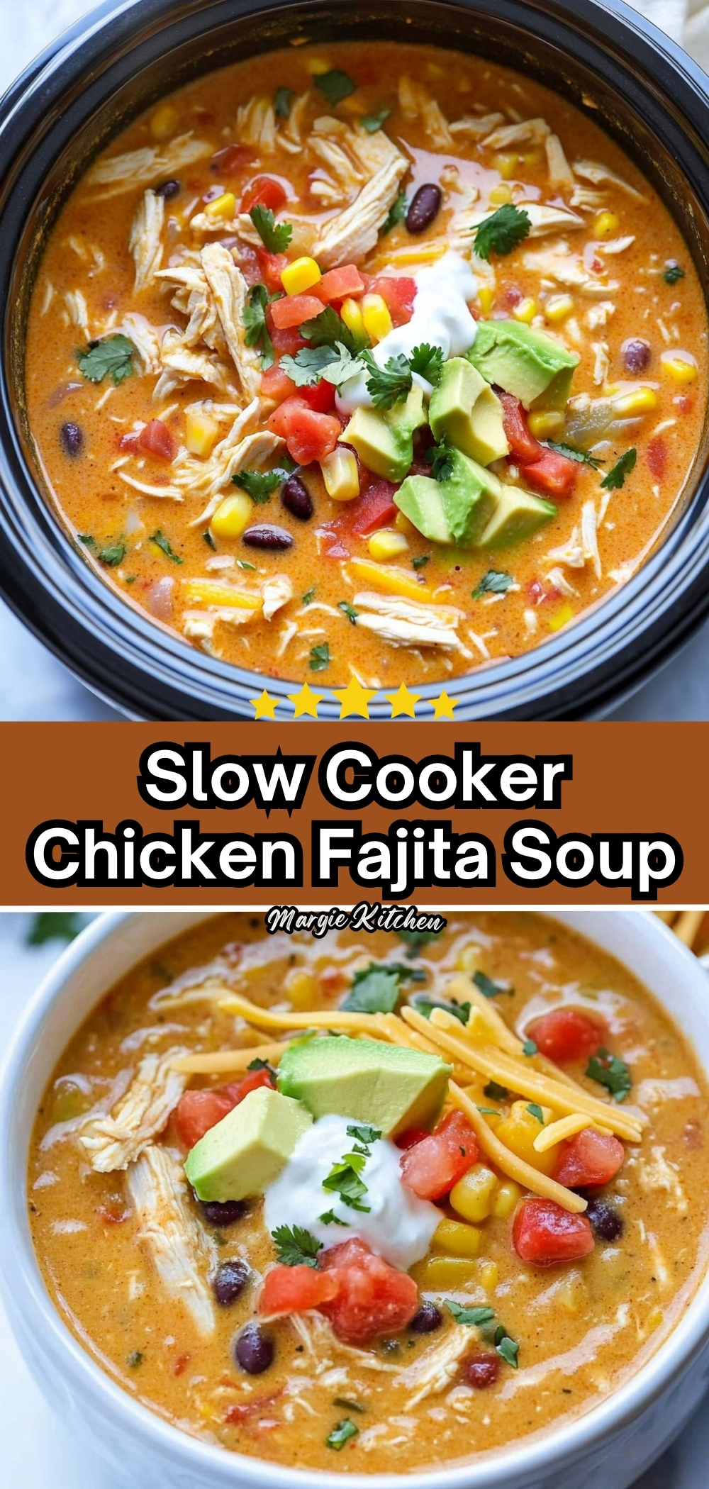 Slow Cooker Chicken Fajita Soup 61 Slow Cooker Chicken Fajita Soup