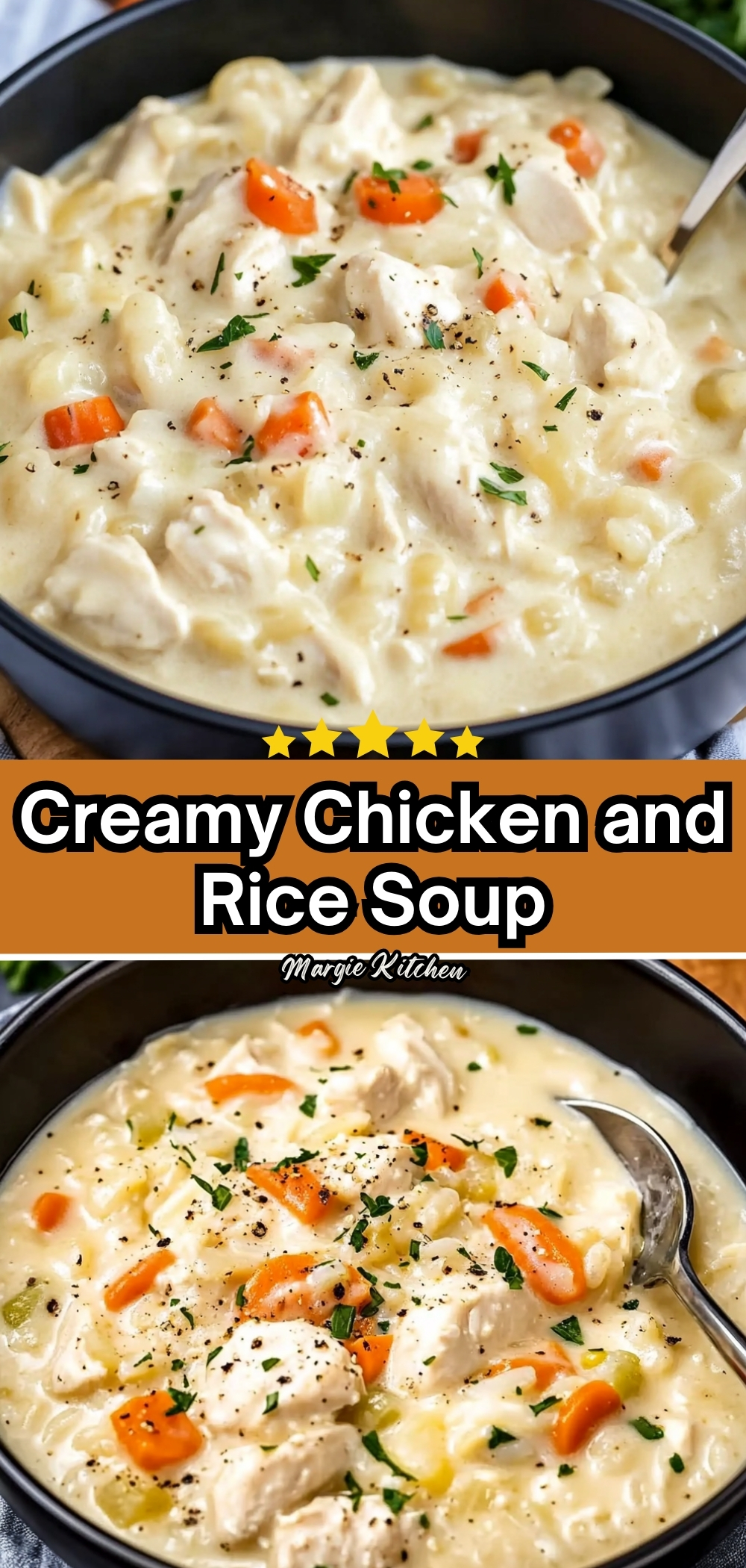 Creamy Chicken and Rice Soup 59 Creamy Chicken and Rice Soup