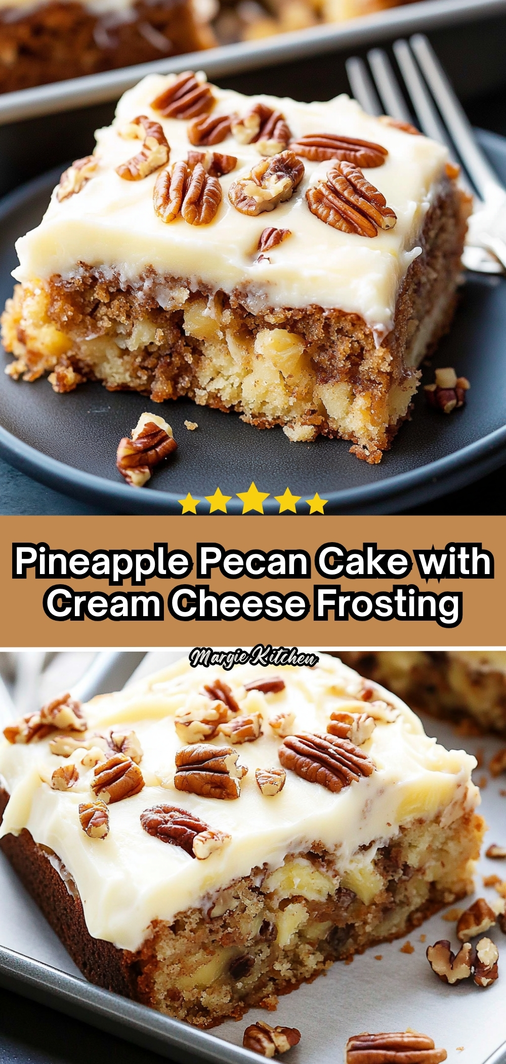 Pineapple Pecan Cake with Cream Cheese Frosting 70 Pineapple Pecan Cake with Cream Cheese Frosting