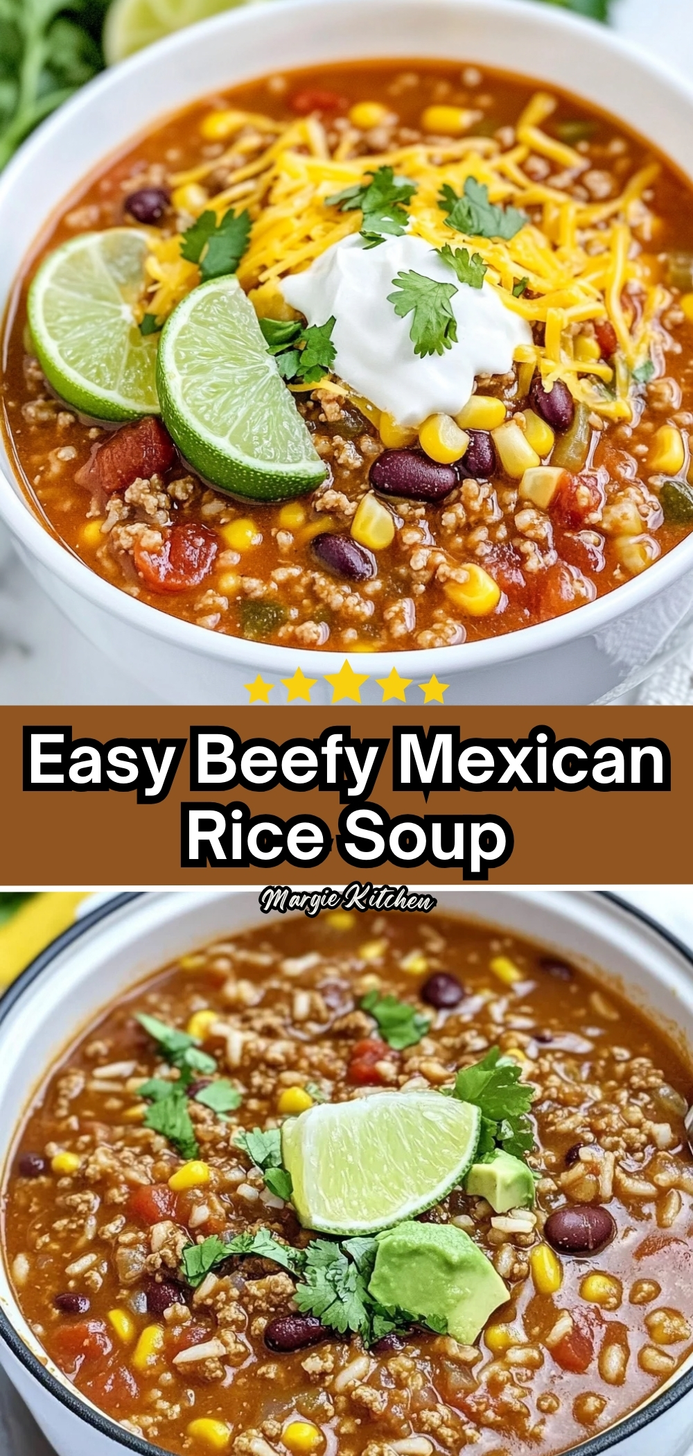Easy Beefy Mexican Rice Soup 64 Easy Beefy Mexican Rice Soup