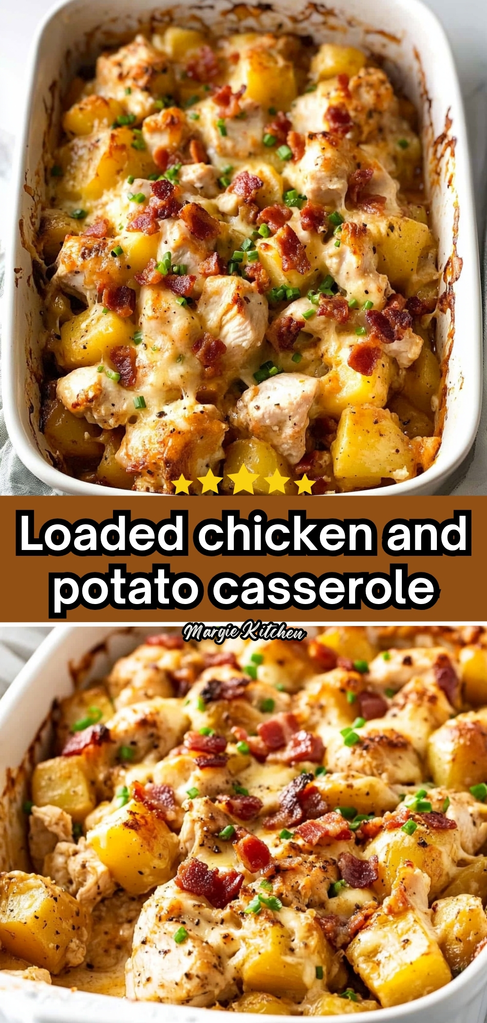 Loaded chicken and potato casserole 95 Loaded chicken and potato casserole