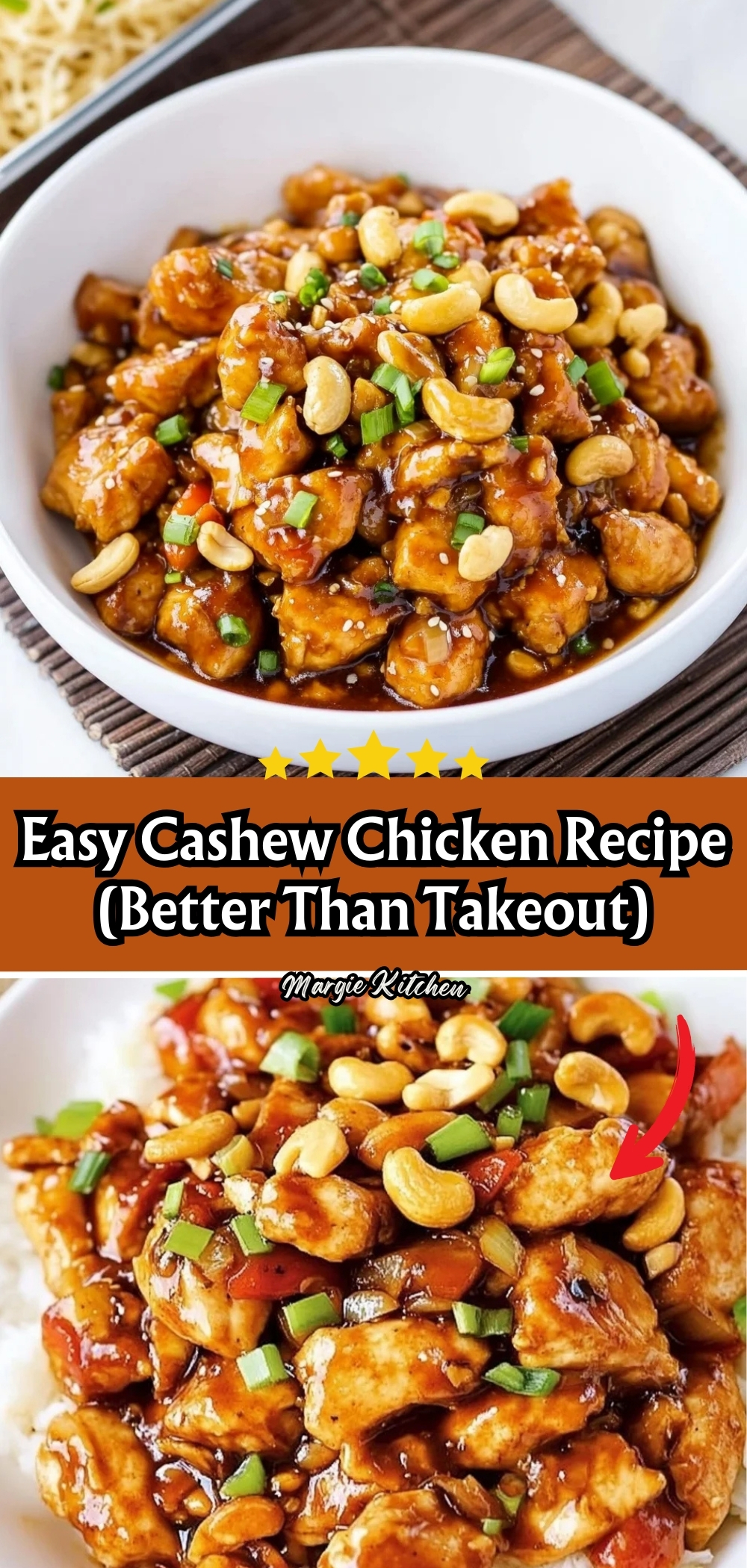 Easy Cashew Chicken Recipe (Better Than Takeout) 70 Easy Cashew Chicken Recipe (Better Than Takeout)