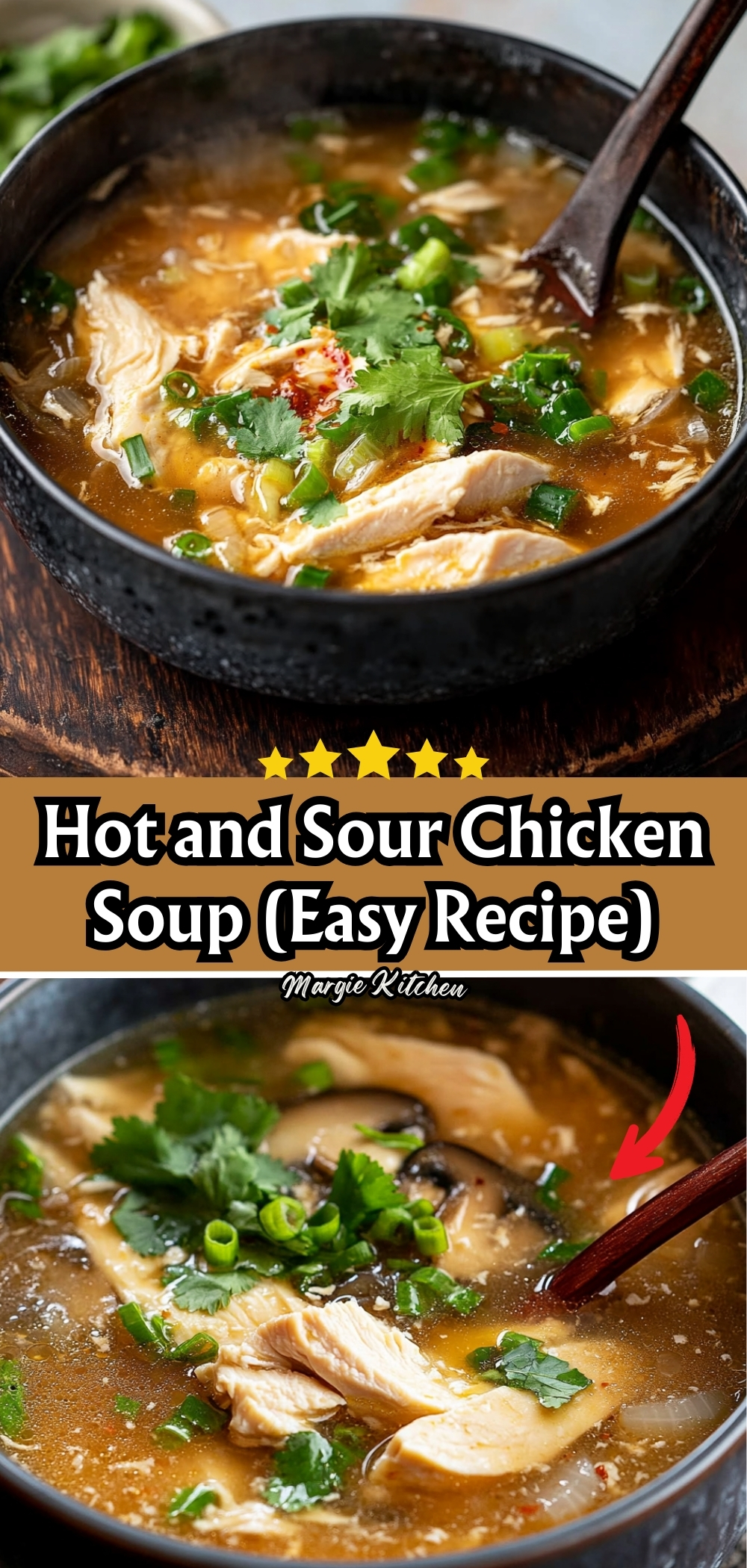 Hot and Sour Chicken Soup (Easy Recipe) 82 Hot and Sour Chicken Soup (Easy Recipe)