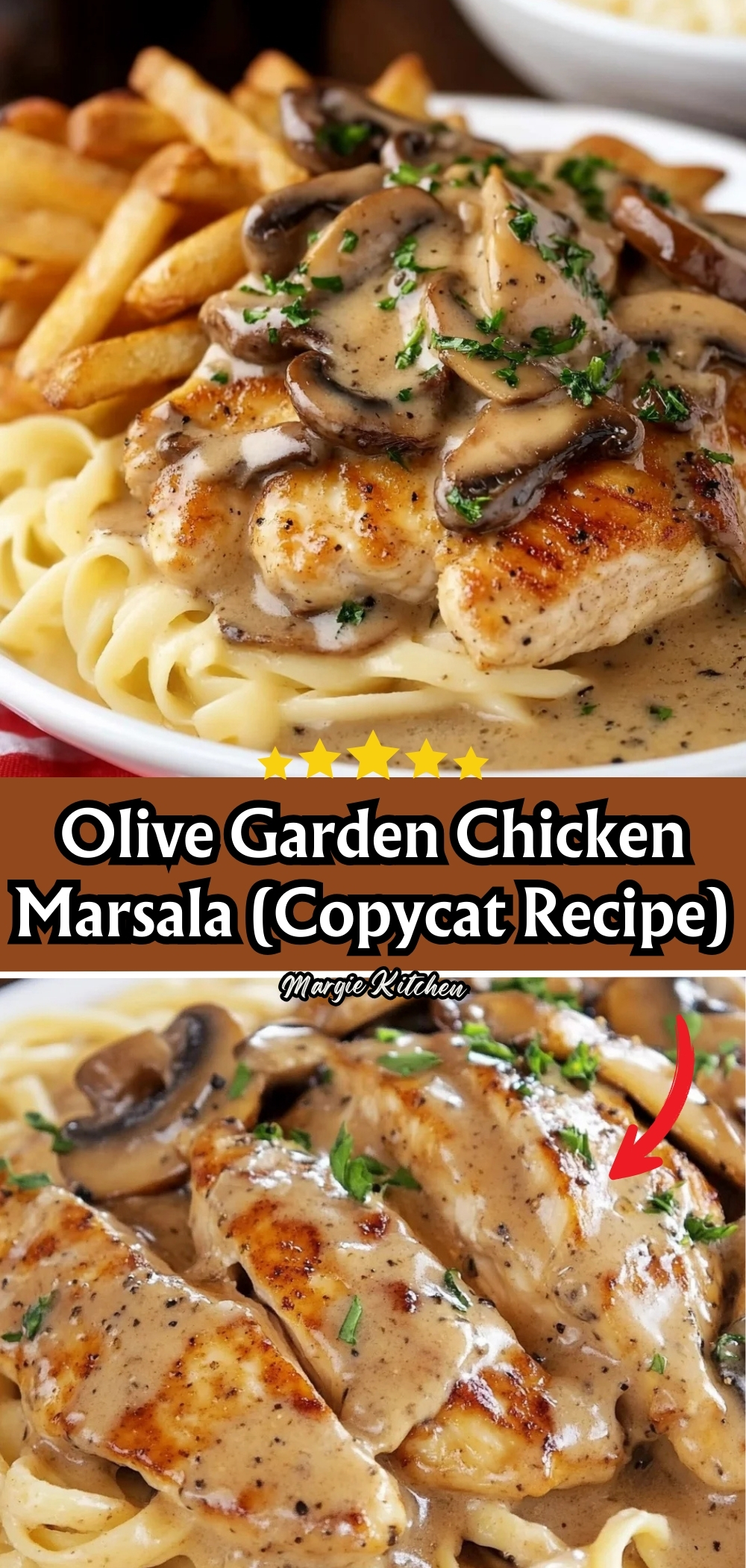 Olive Garden Chicken Marsala (Copycat Recipe) 79 Olive Garden Chicken Marsala (Copycat Recipe)