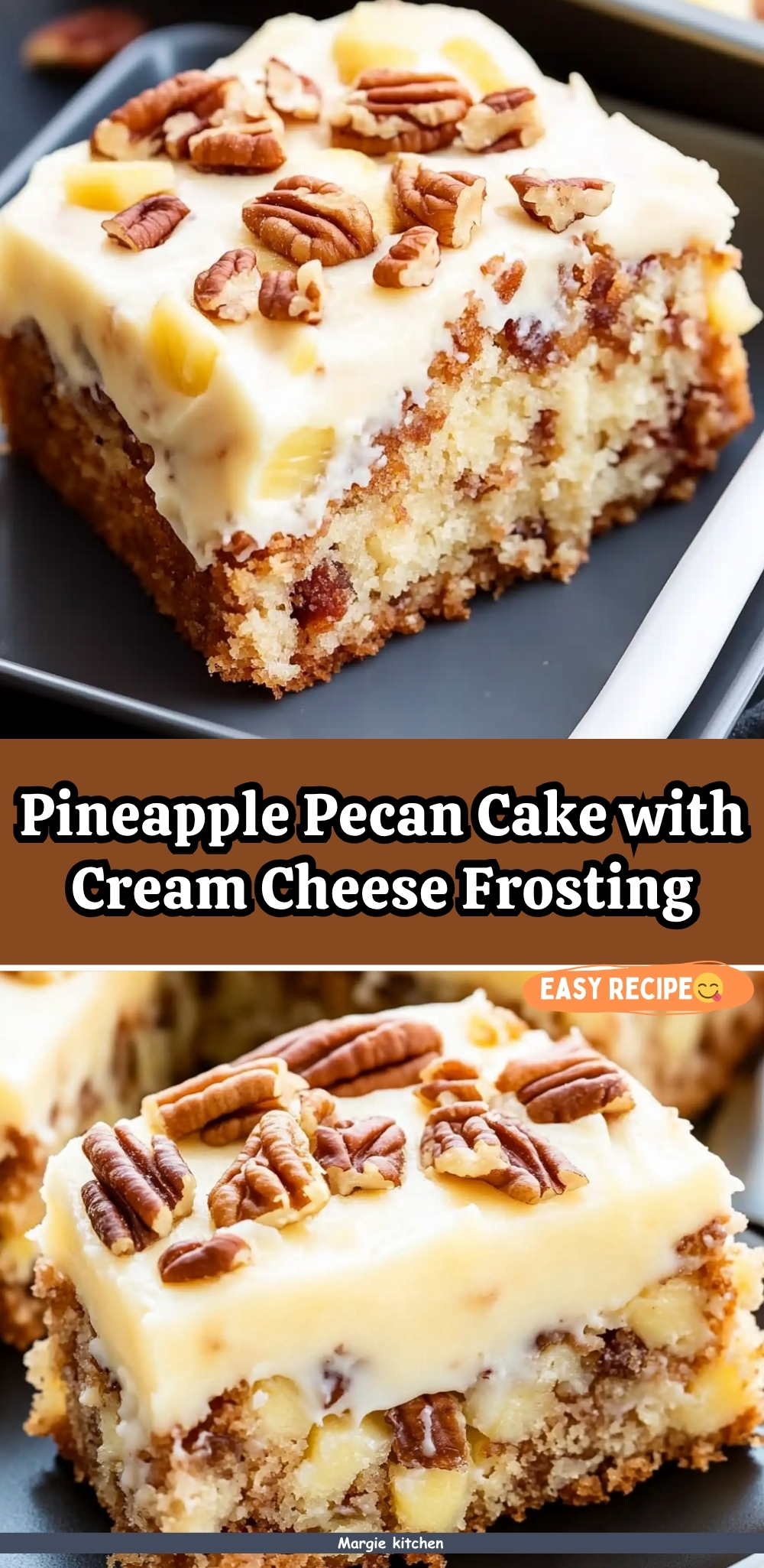 Pineapple Pecan Cake with Cream Cheese Frosting 71 Pineapple Pecan Cake with Cream Cheese Frosting