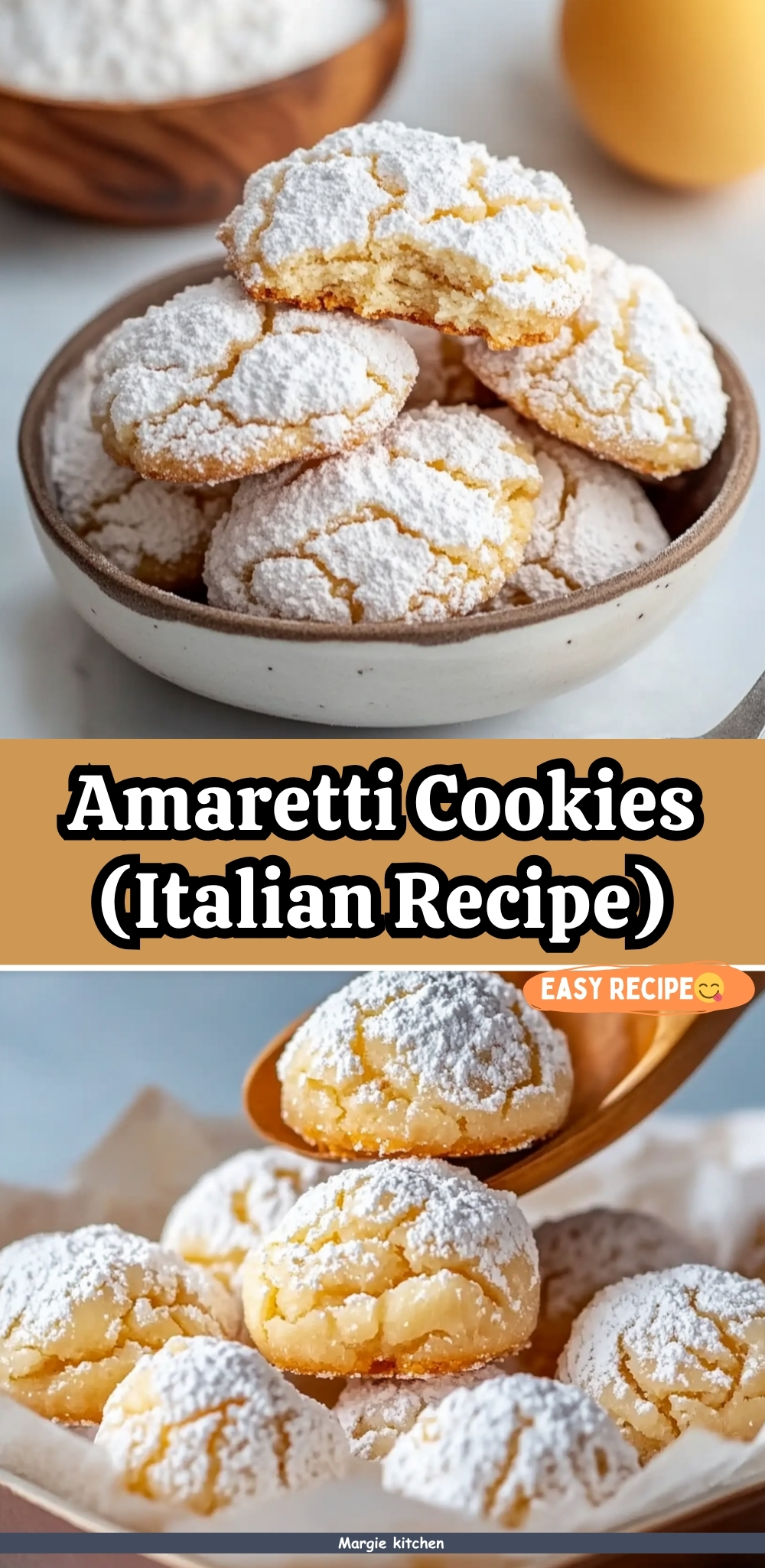 Amaretti Cookies (Italian Recipe) 47 Amaretti Cookies (Italian Recipe)