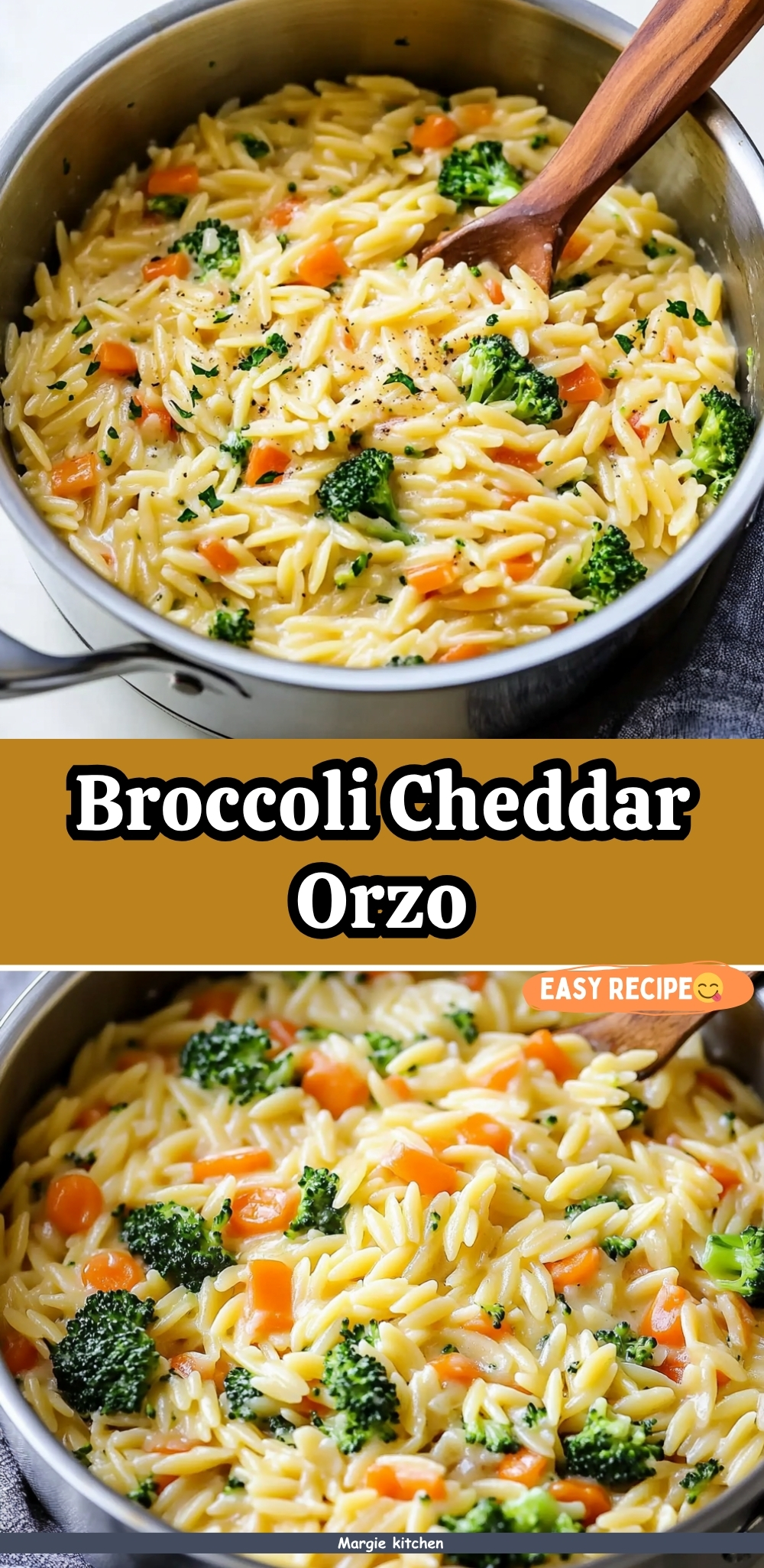Broccoli Cheddar Orzo 71 Broccoli Cheddar Orzo