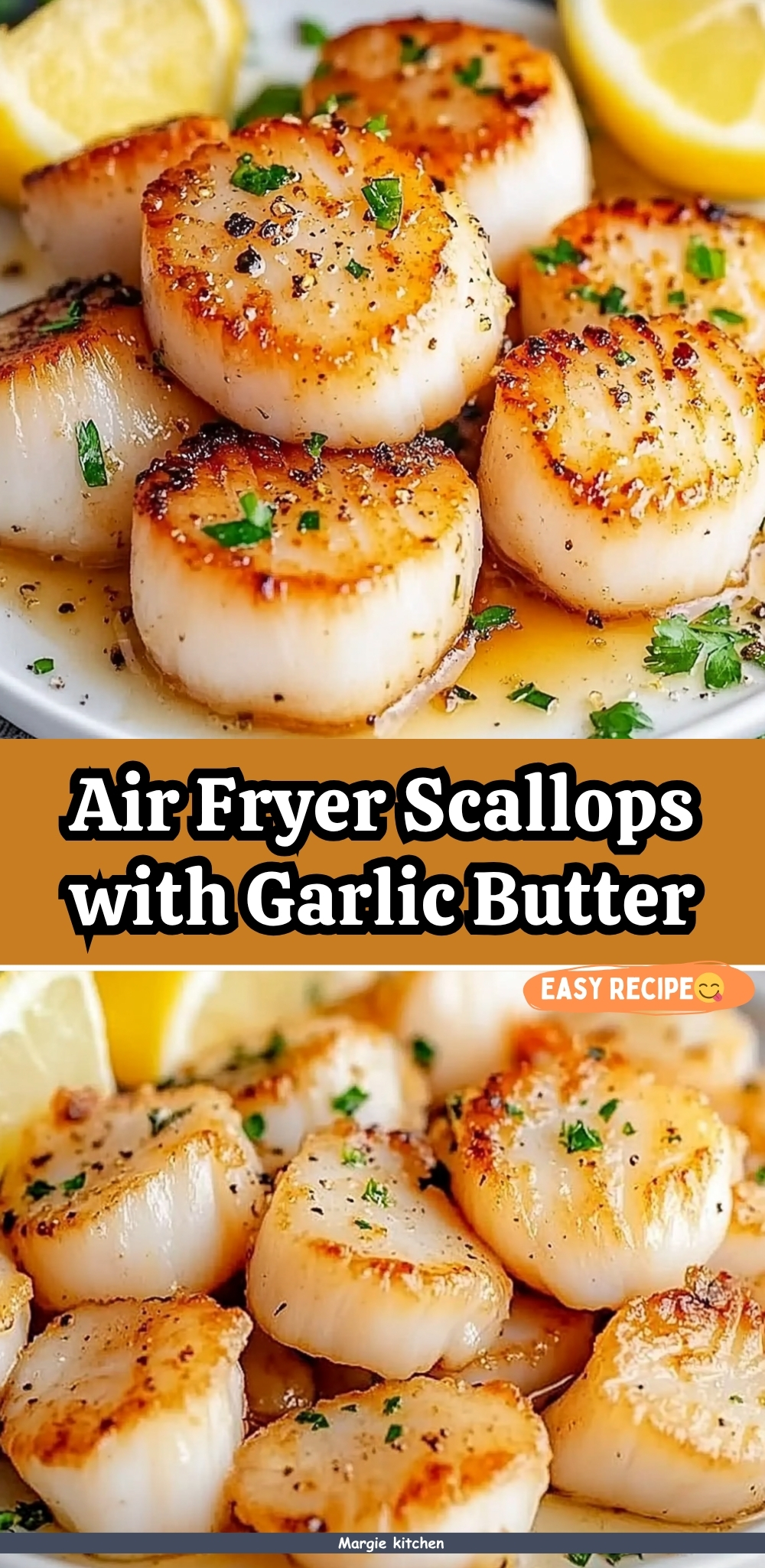 Easy Air Fryer Scallops with Garlic Butter 59 Easy Air Fryer Scallops with Garlic Butter