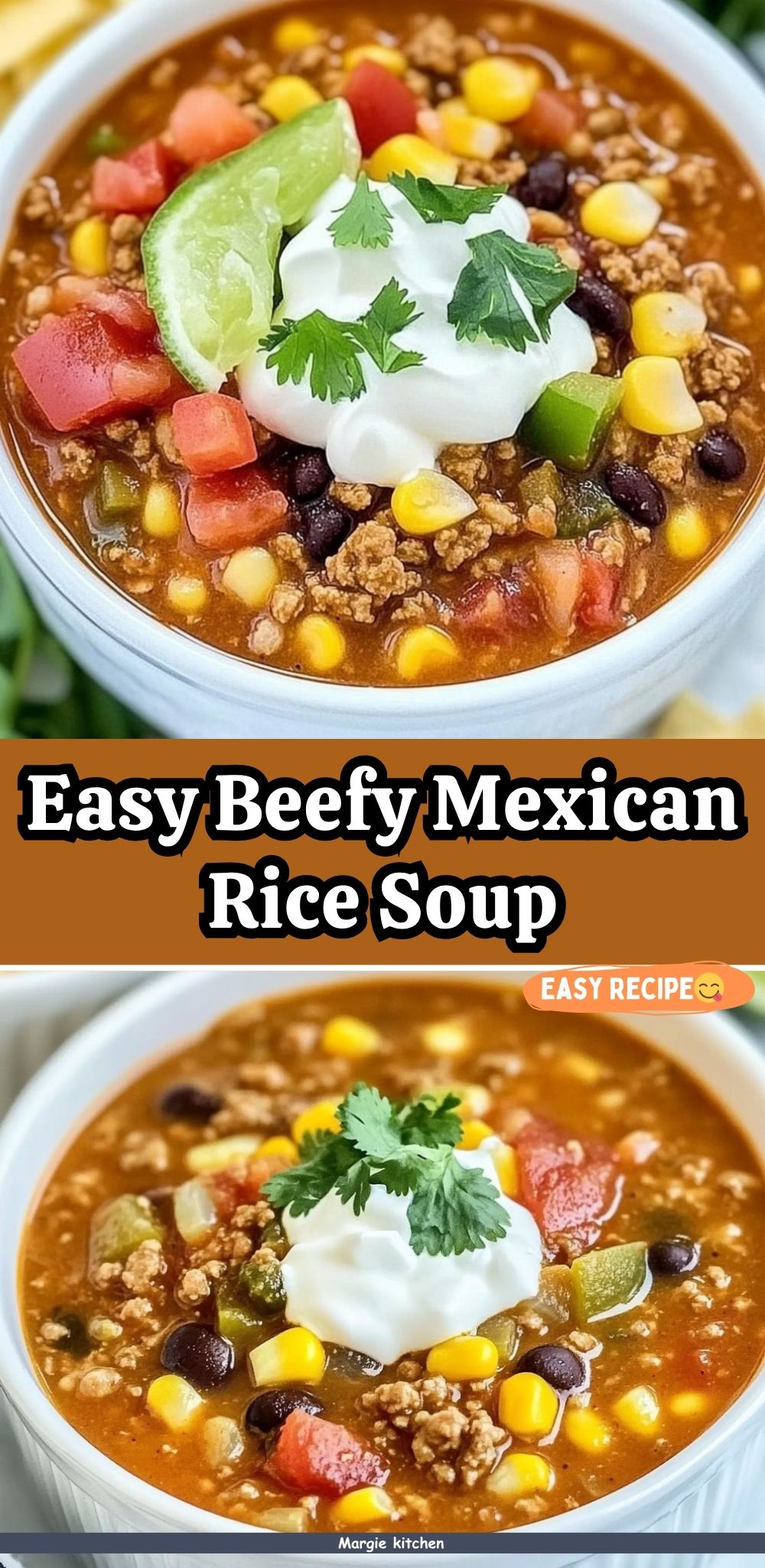 Easy Beefy Mexican Rice Soup 65 Easy Beefy Mexican Rice Soup