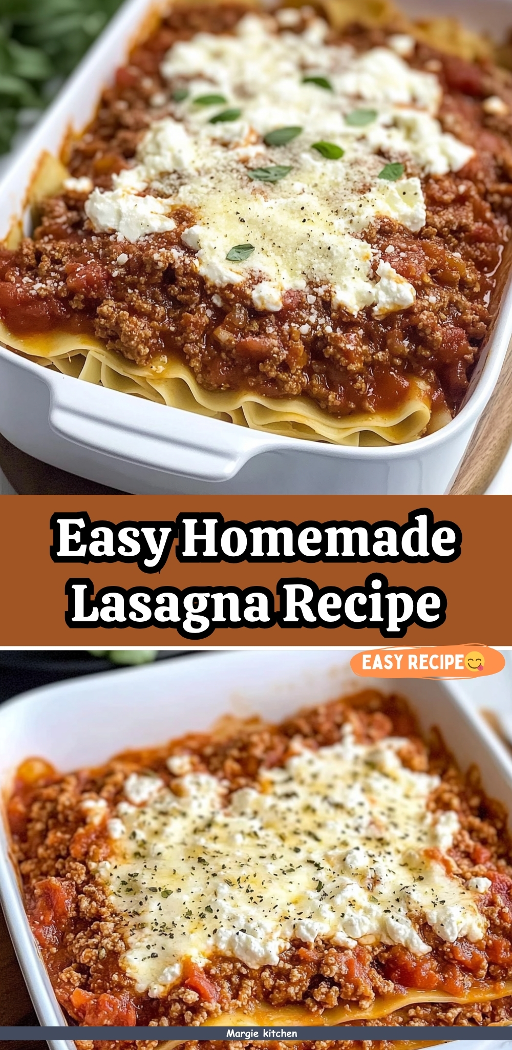 Easy Homemade Lasagna Recipe
