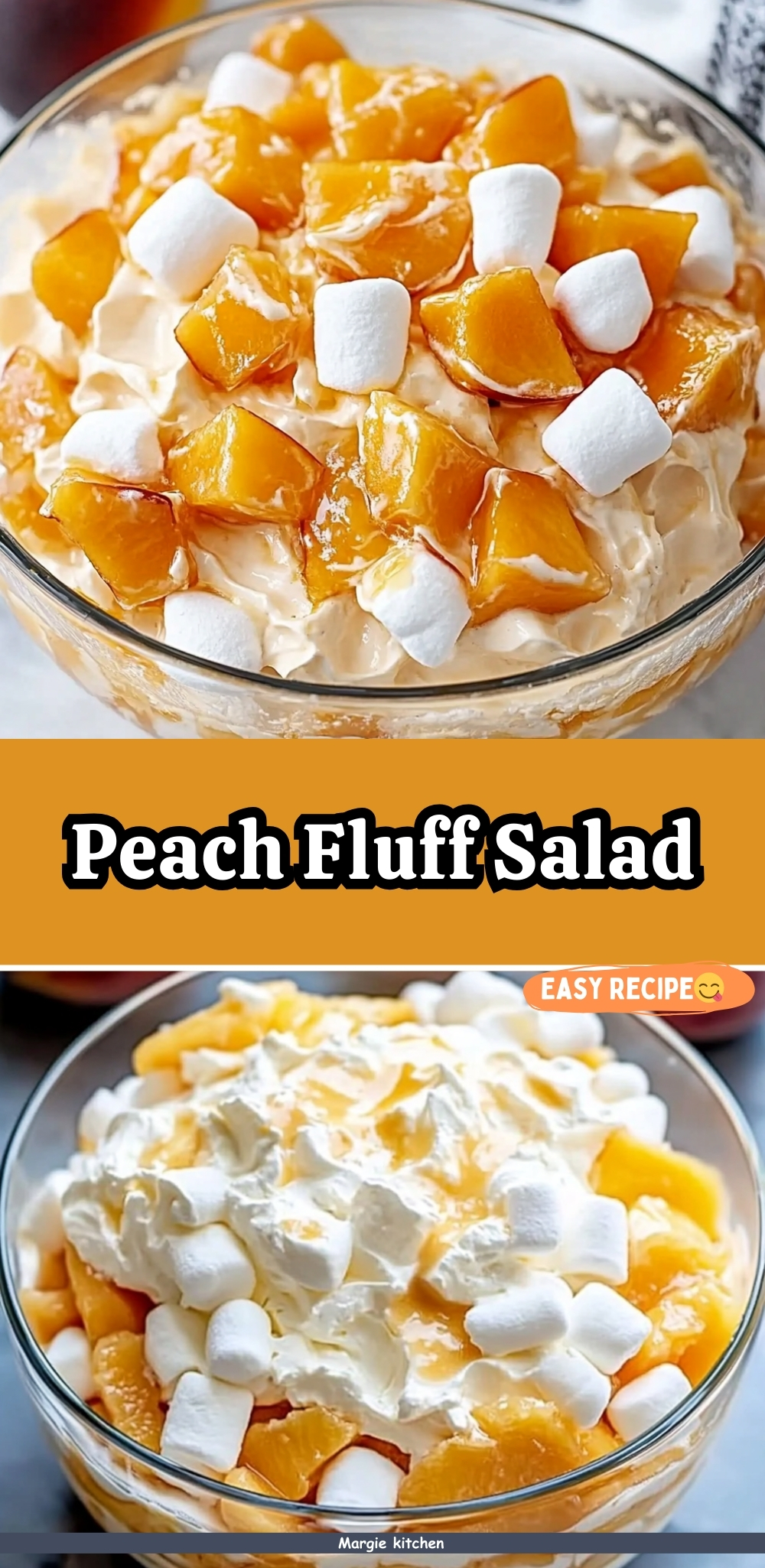 Peach Fluff Salad 53 Peach Fluff Salad