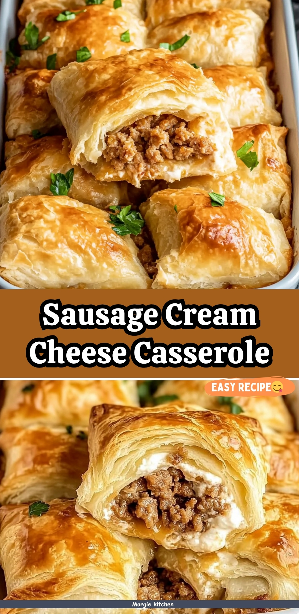 Sausage Cream Cheese Casserole