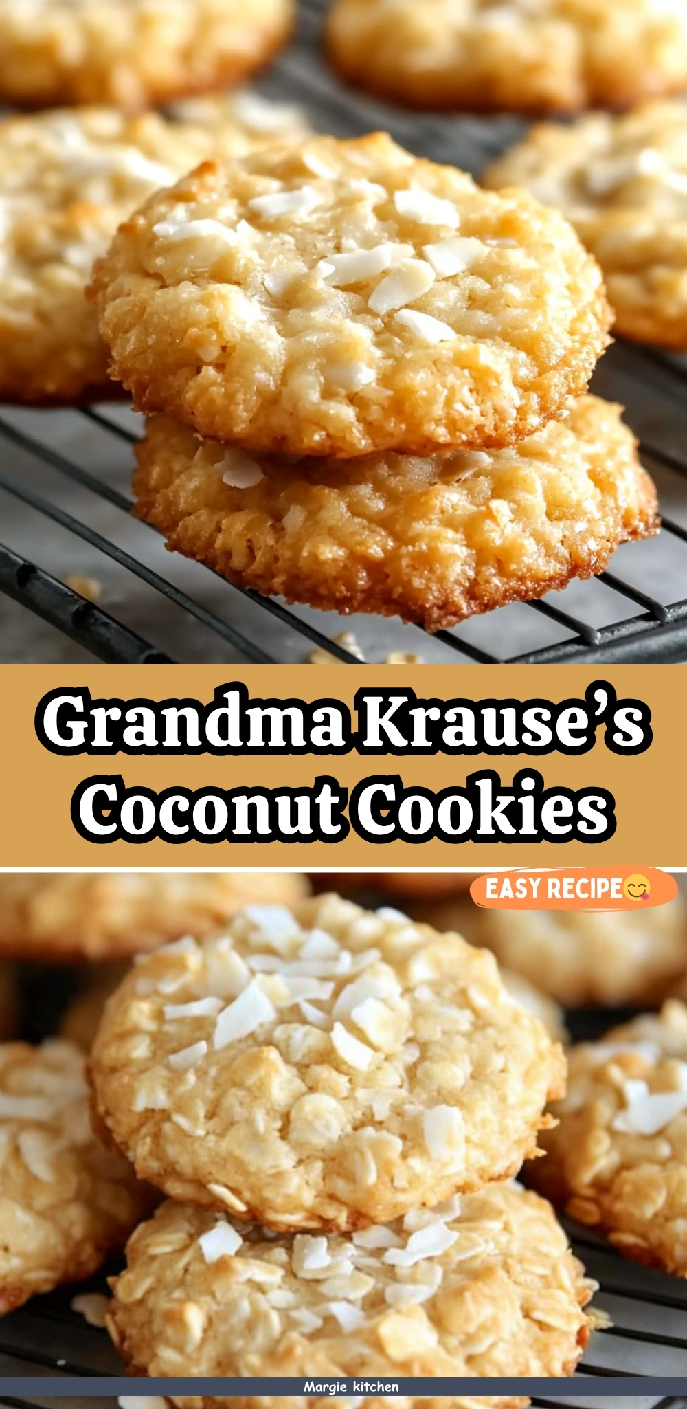 Grandma Krause’s Coconut Cookies 71 Grandma Krause’s Coconut Cookies