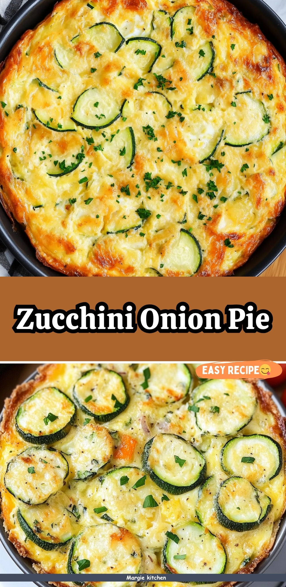 Zucchini Onion Pie 65 Zucchini Onion Pie