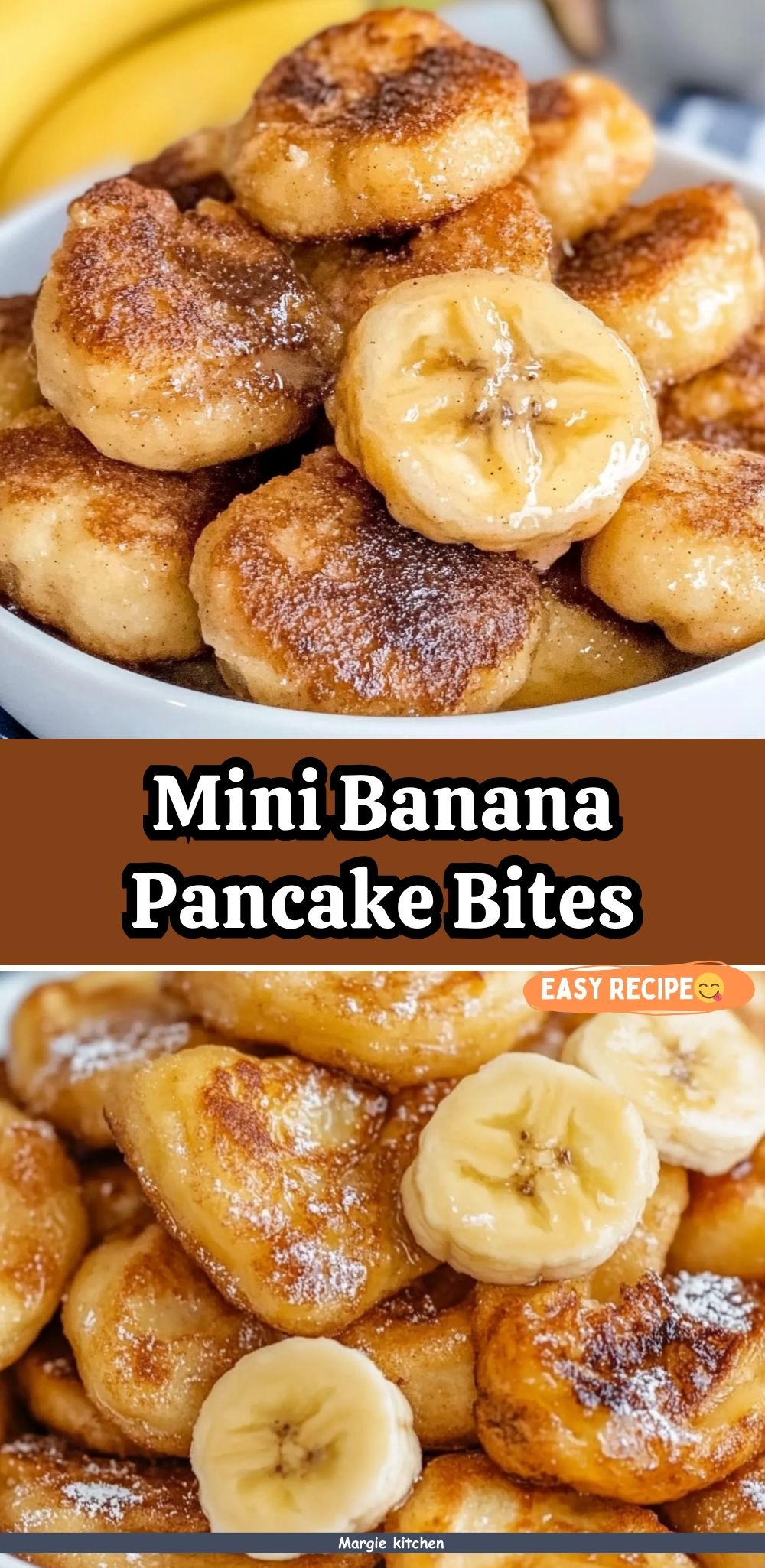 Mini Banana Pancake Bites 50 Mini Banana Pancake Bites