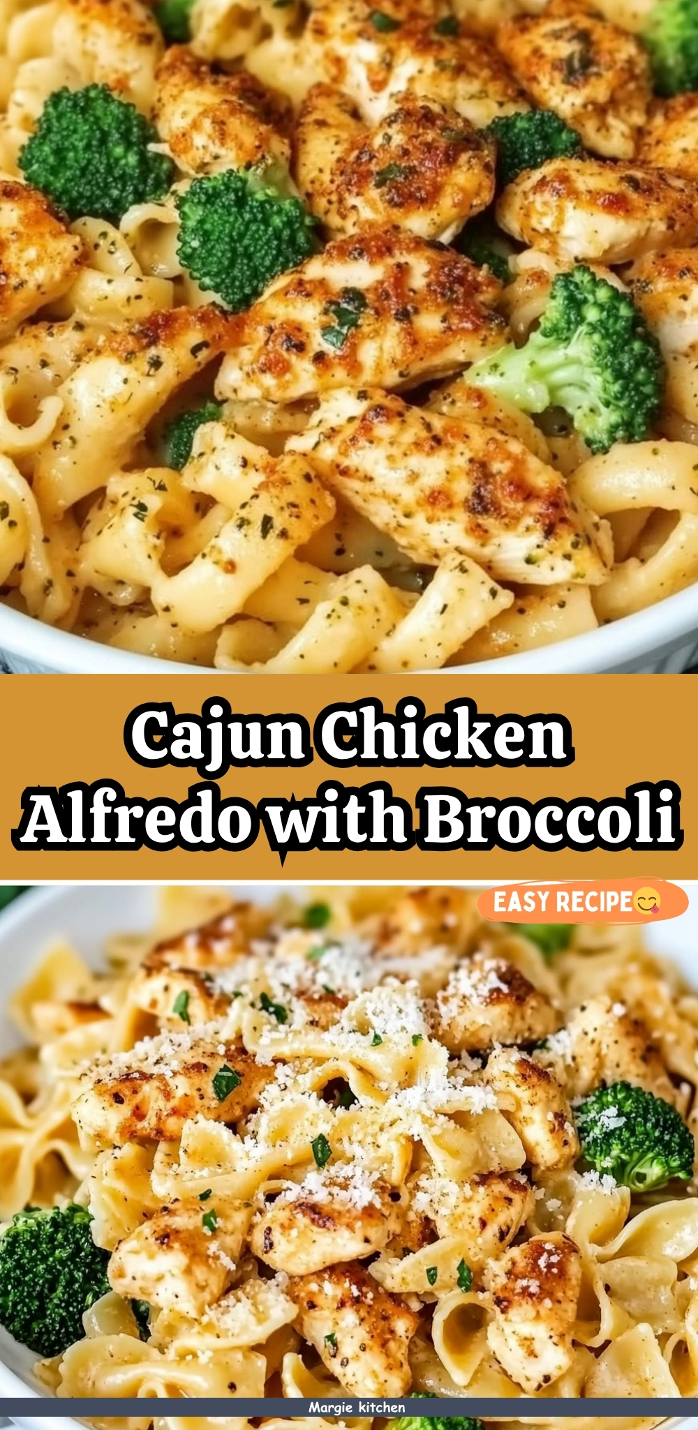 Cajun Chicken Alfredo with Broccoli 68 Cajun Chicken Alfredo with Broccoli
