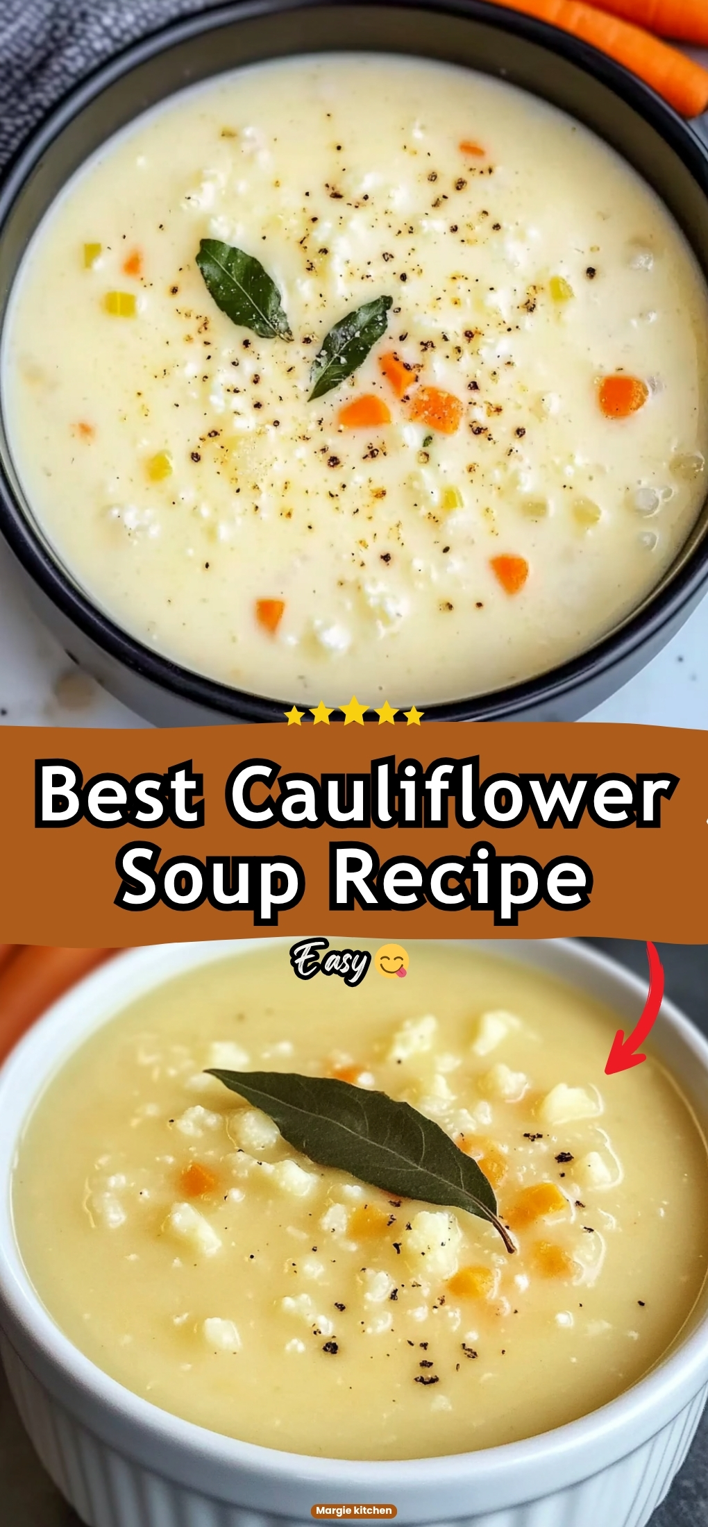 Best Cauliflower Soup Recipe 65 Best Cauliflower Soup Recipe