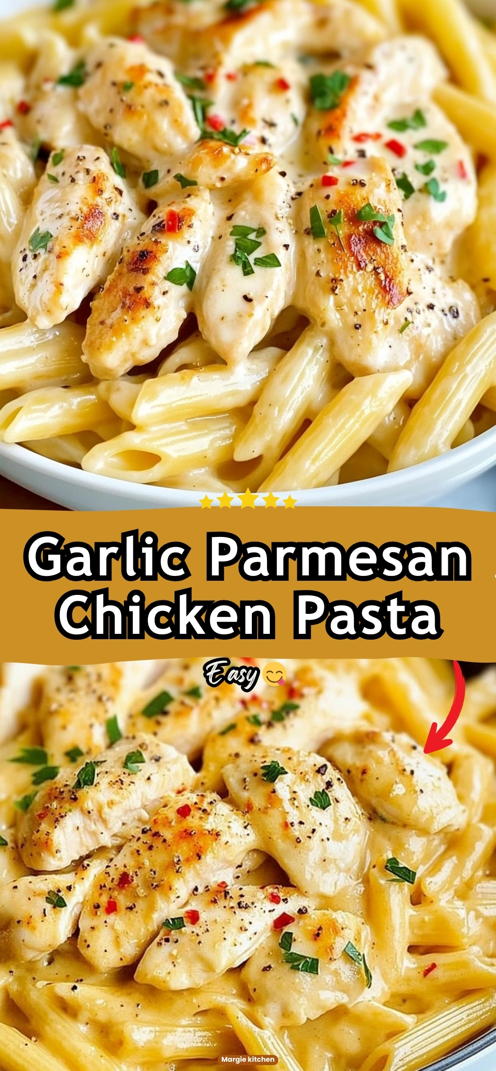 Garlic Parmesan Chicken Pasta 83 Garlic Parmesan Chicken Pasta