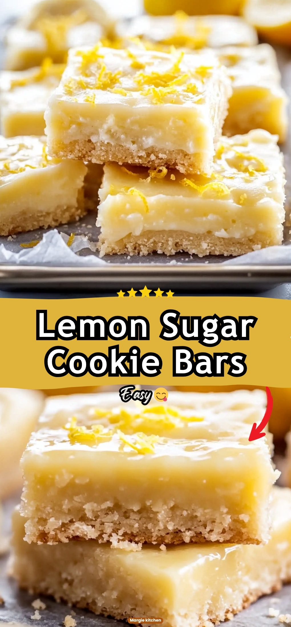 Lemon Sugar Cookie Bars 86 Lemon Sugar Cookie Bars
