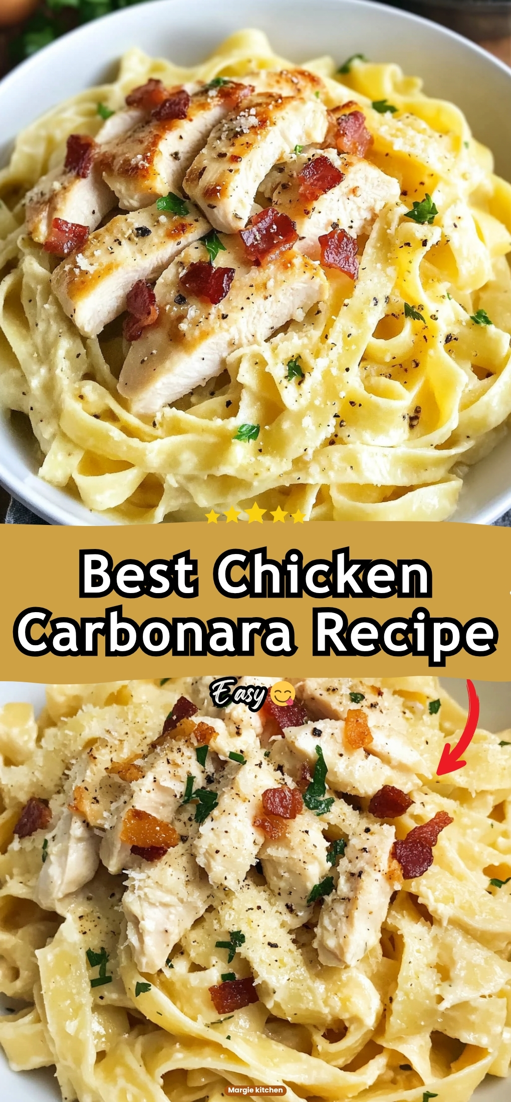 Best Chicken Carbonara Recipe 71 Best Chicken Carbonara Recipe