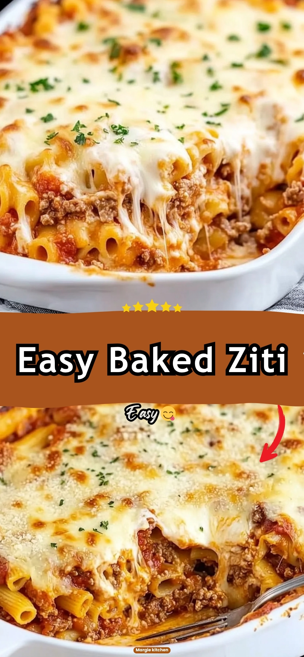 Easy Baked Ziti 96 Easy Baked Ziti