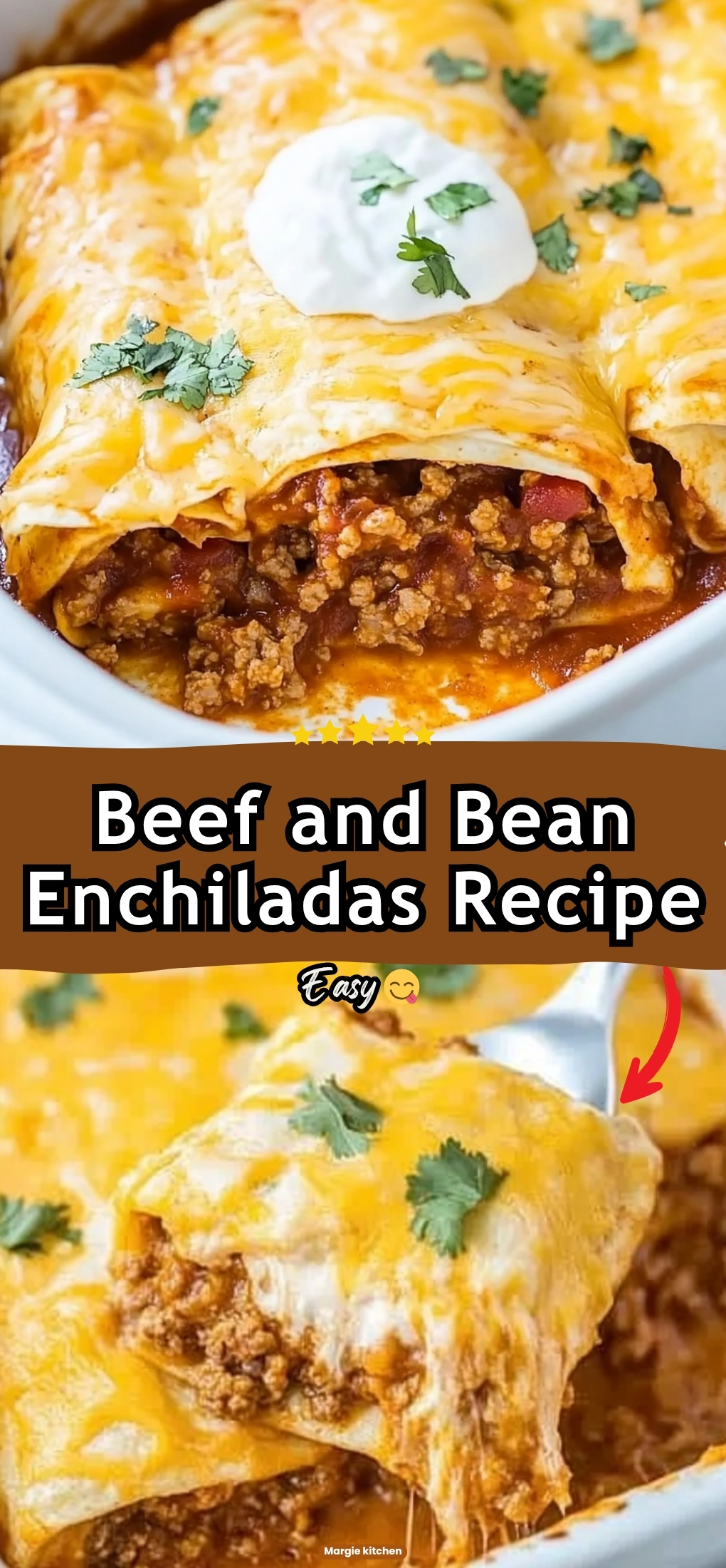 Beef and Bean Enchiladas Recipe 109 Beef and Bean Enchiladas Recipe