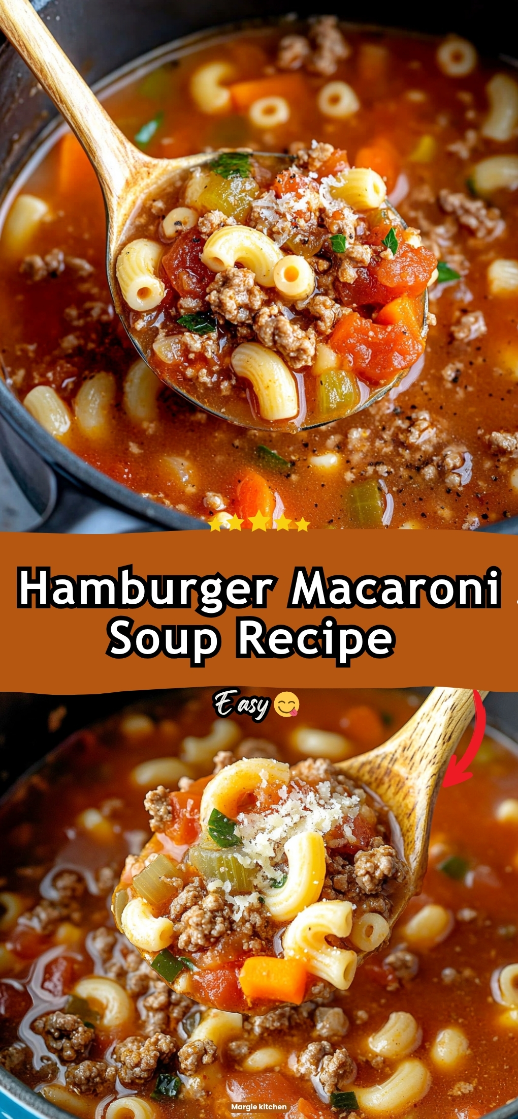 Hamburger Macaroni Soup Recipe (Ready in 35 Mins!) 71 Hamburger Macaroni Soup Recipe (Ready in 35 Mins!)