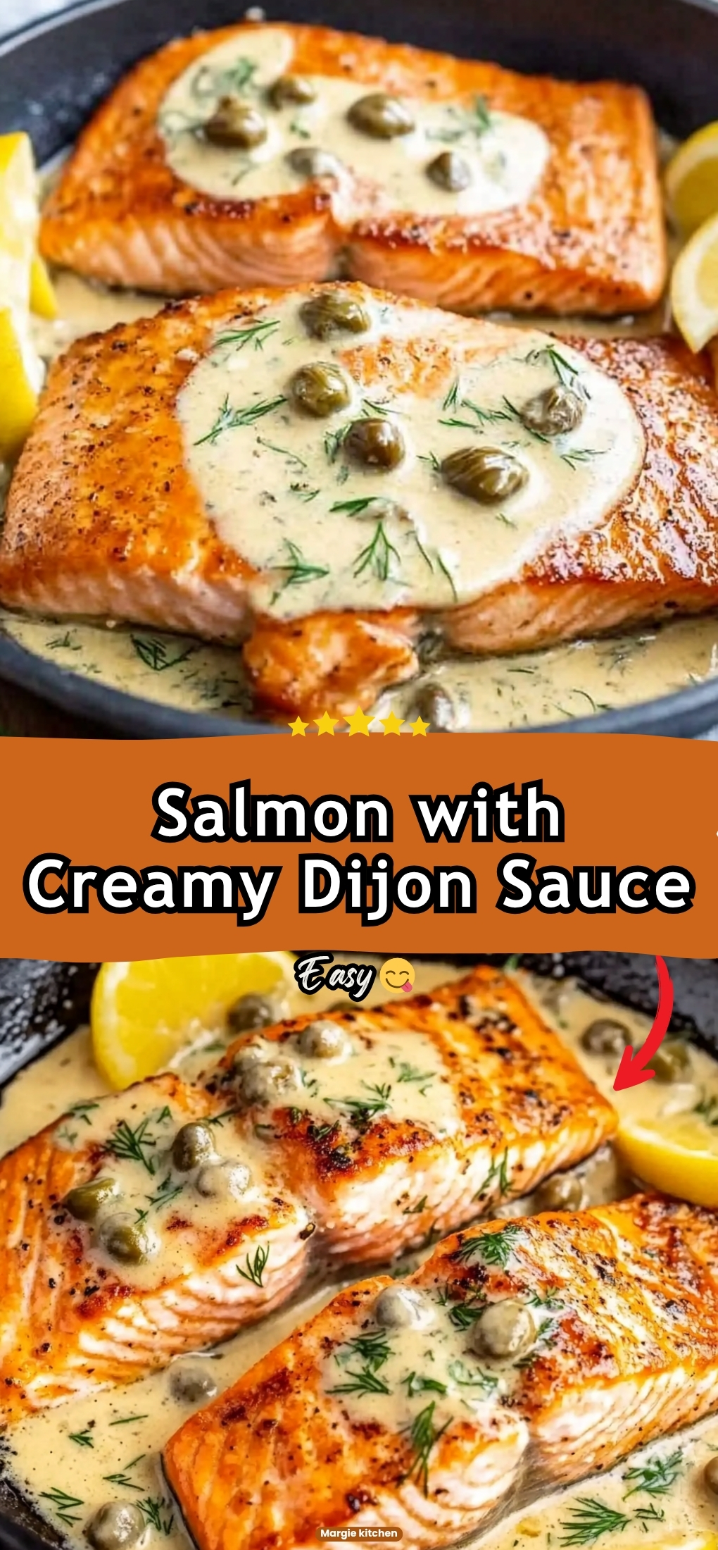 Salmon with Creamy Dijon Sauce 65 Salmon with Creamy Dijon Sauce
