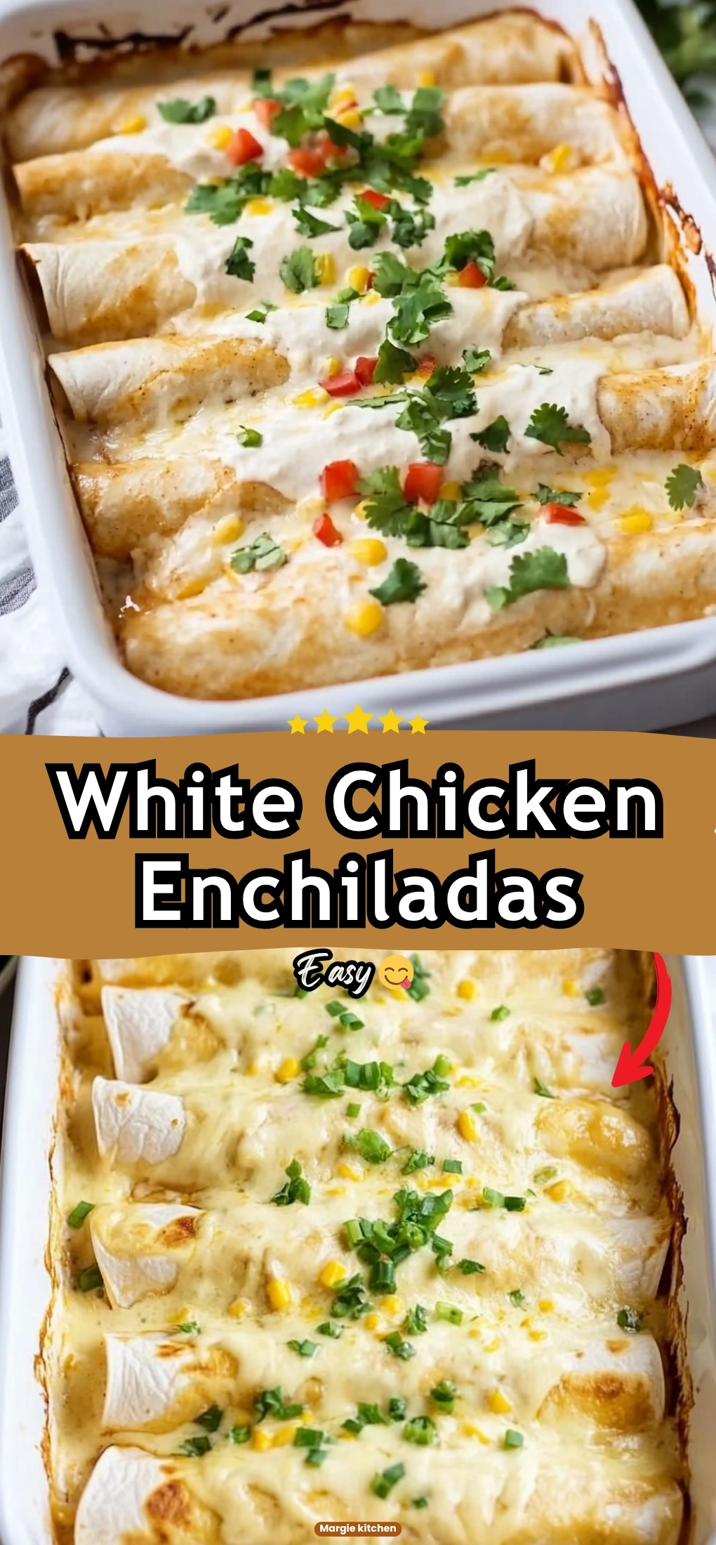 White Chicken Enchiladas 125 White Chicken Enchiladas