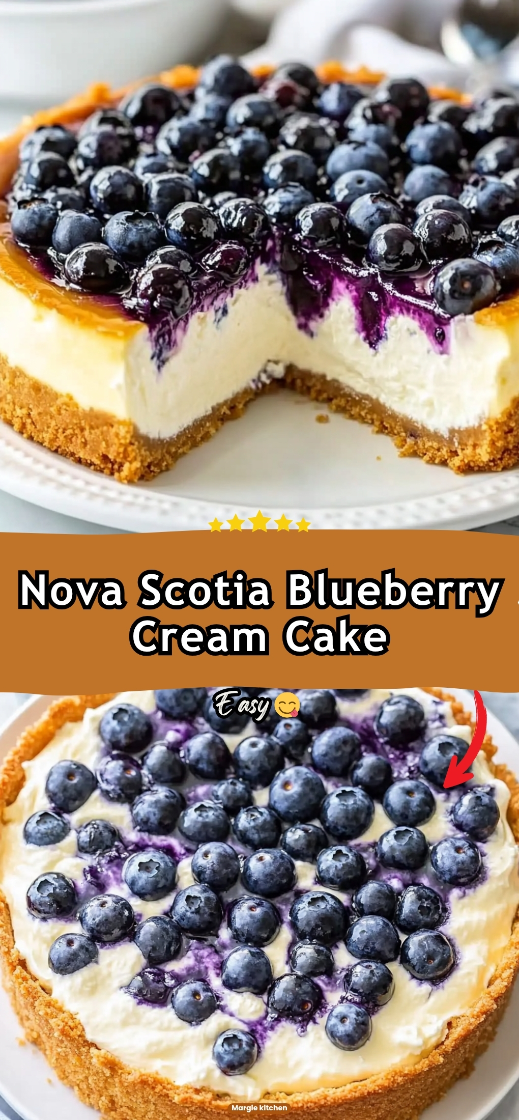 Nova Scotia Blueberry Cream Cake 68 Nova Scotia Blueberry Cream Cake