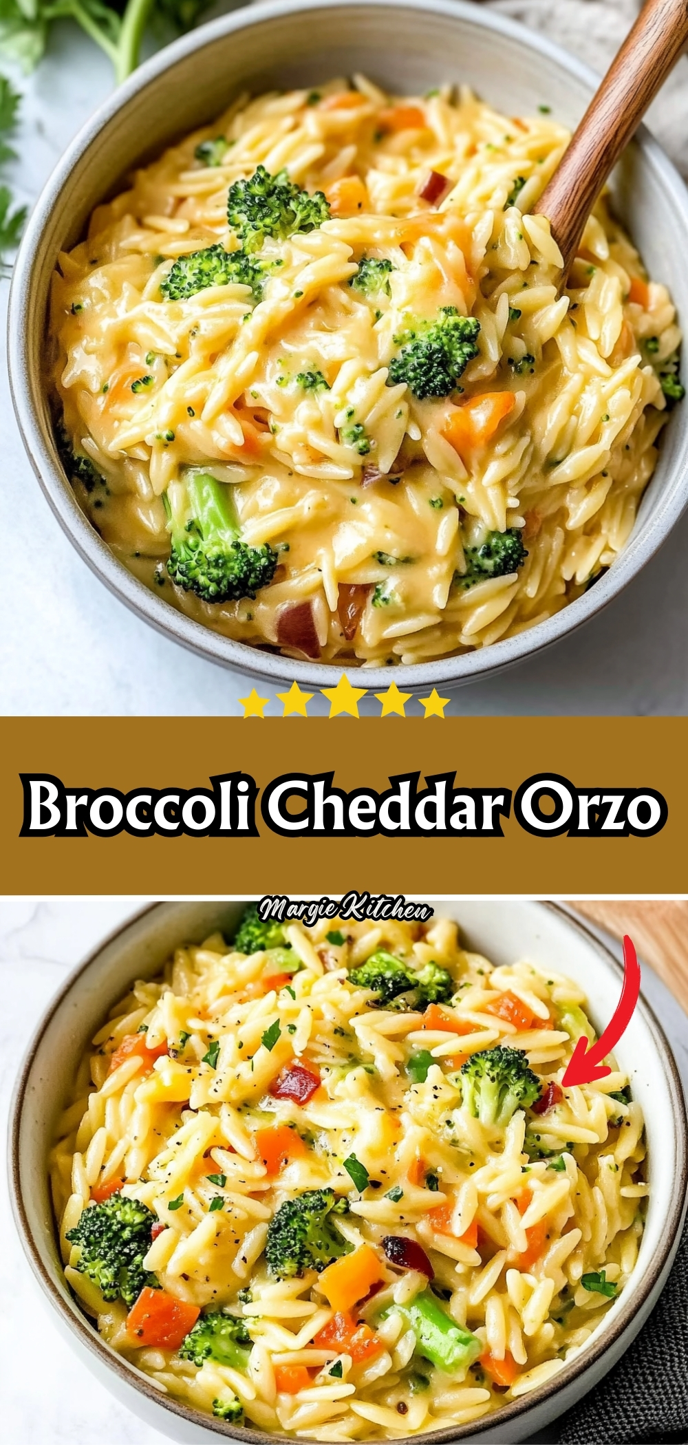 Broccoli Cheddar Orzo 70 Broccoli Cheddar Orzo