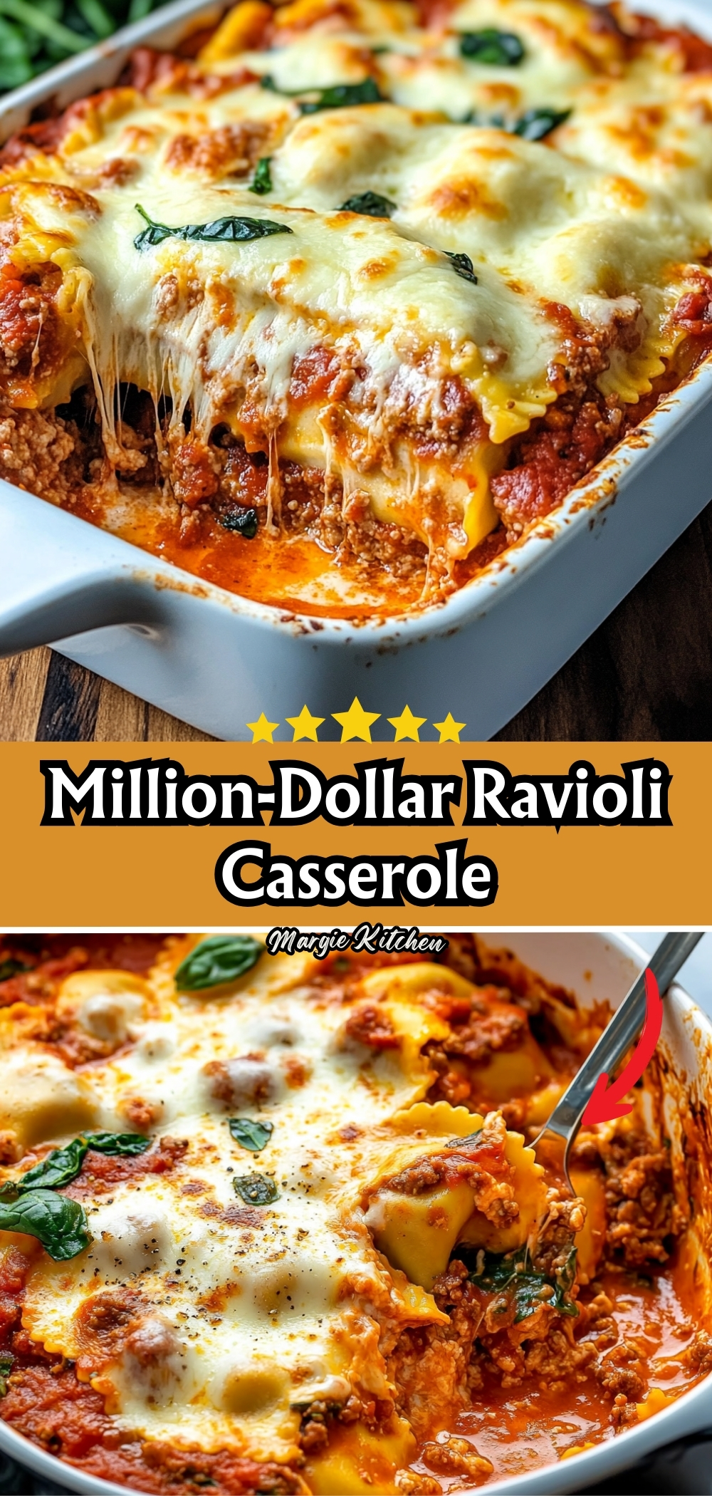 Million-Dollar Ravioli Casserole 70 Million-Dollar Ravioli Casserole