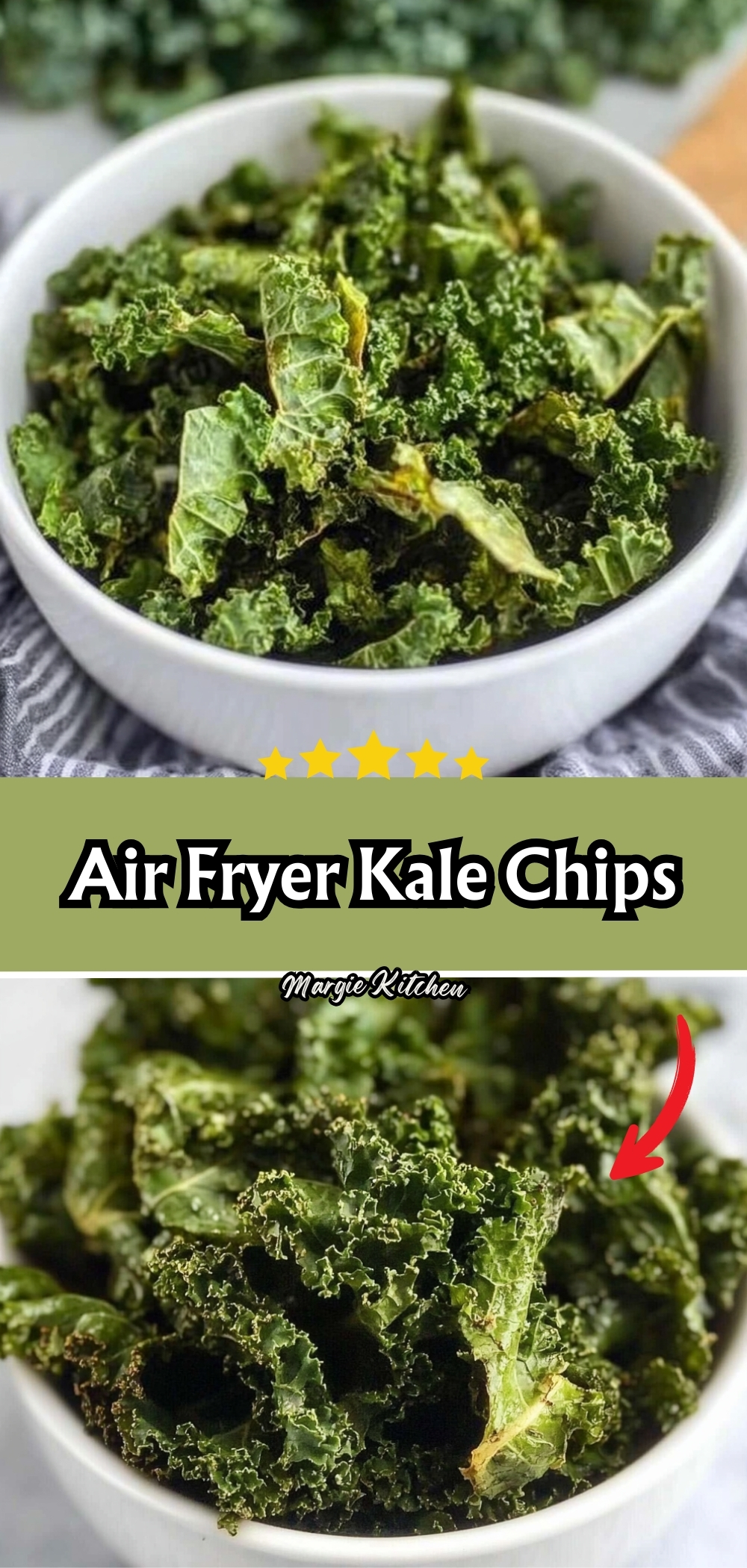 Air Fryer Kale Chips 52 Air Fryer Kale Chips