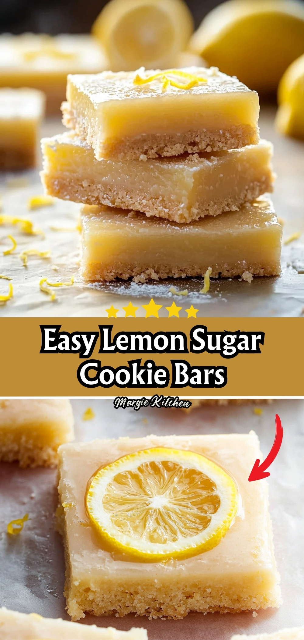Lemon Sugar Cookie Bars 85 Lemon Sugar Cookie Bars