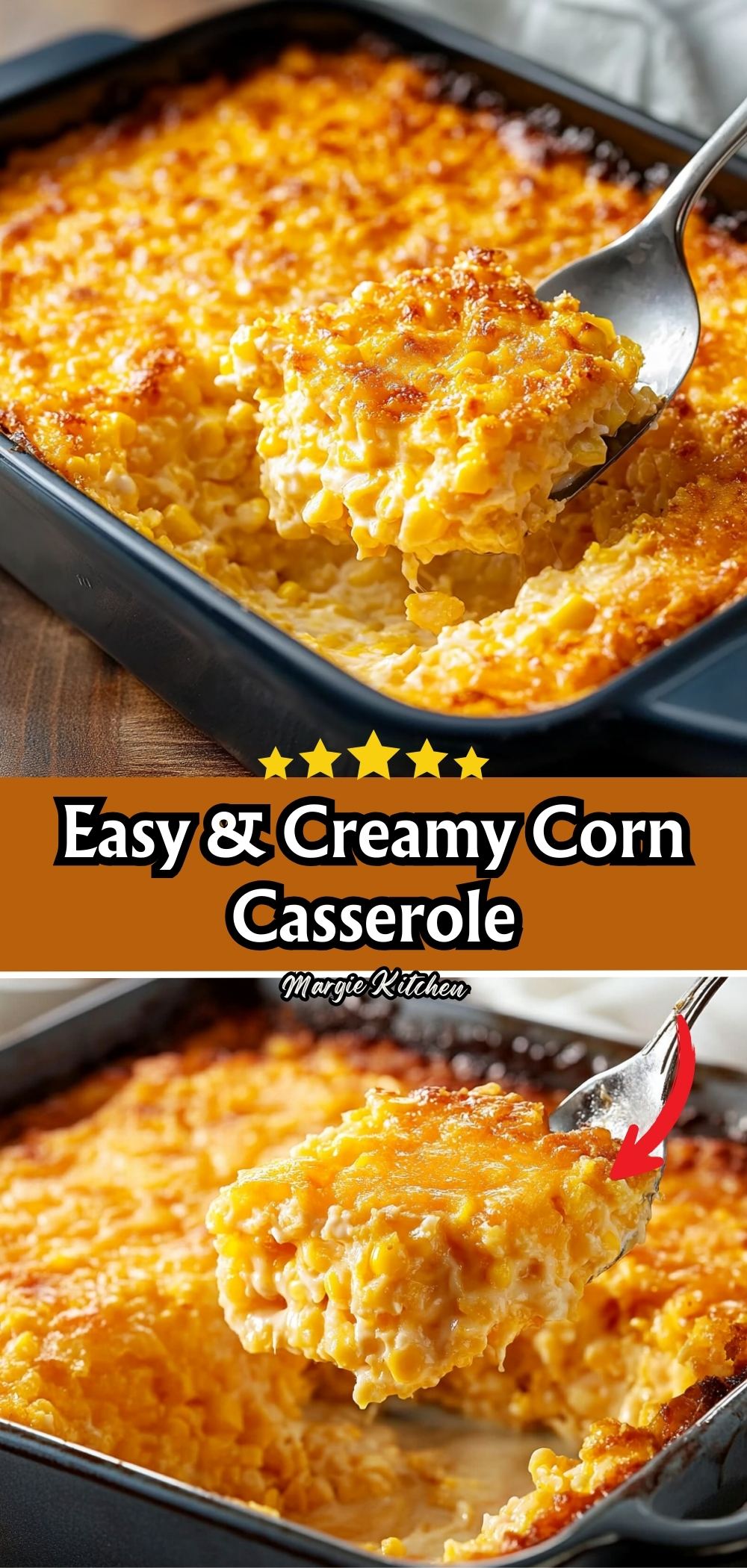 Easy & Creamy Corn Casserole