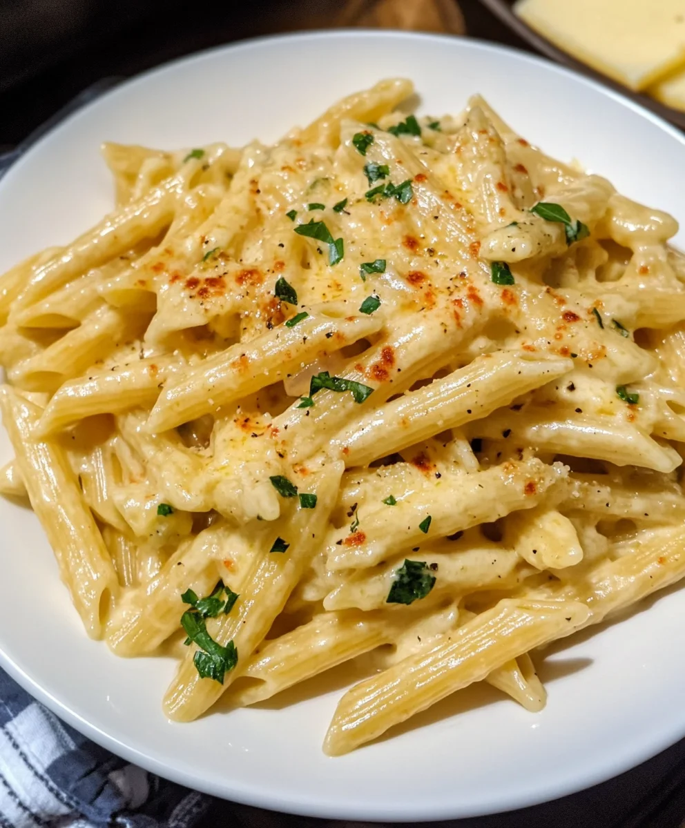 Creamy Garlic Penne Pasta 62 Creamy Garlic Penne Pasta