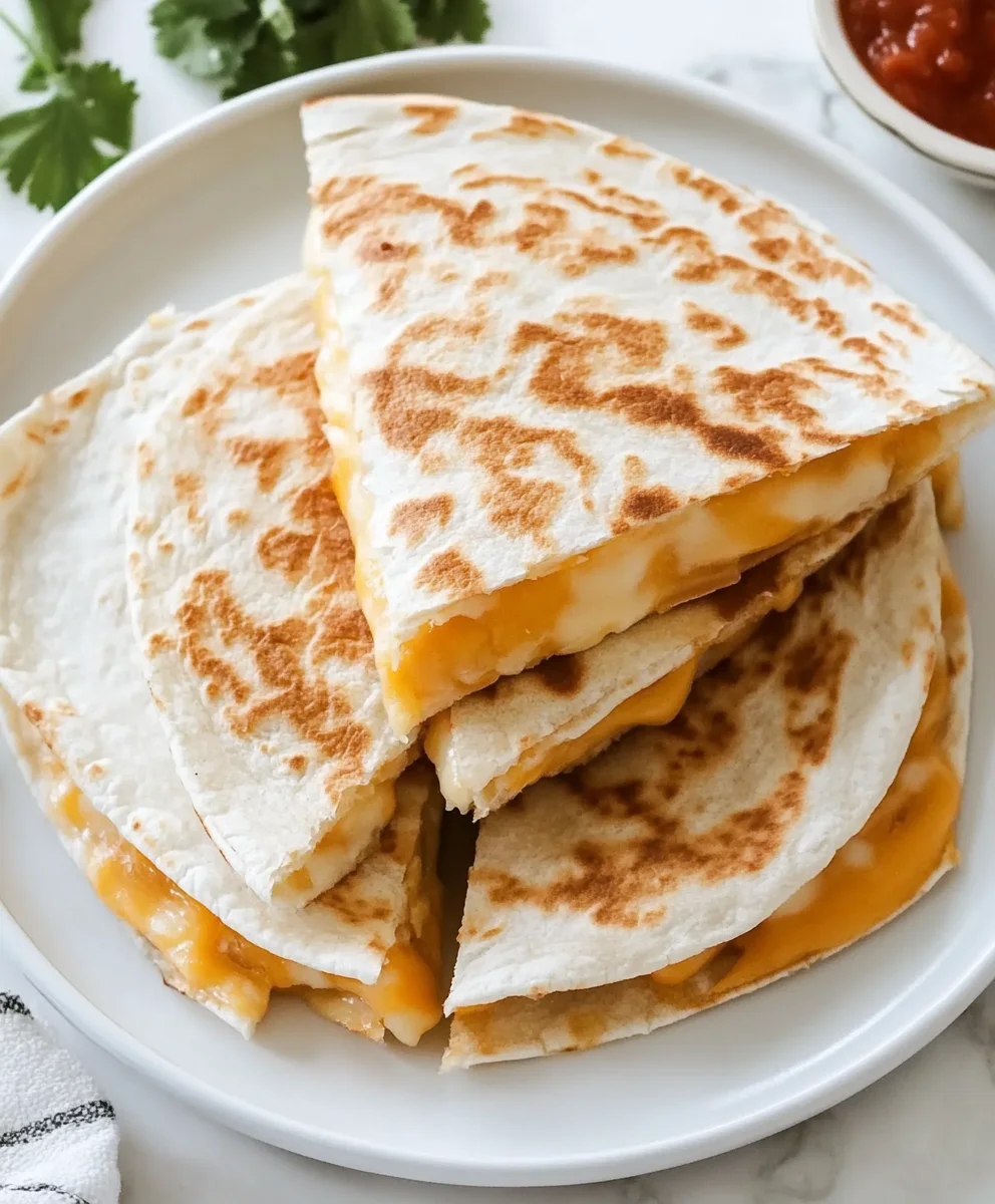 Cheese Quesadillas