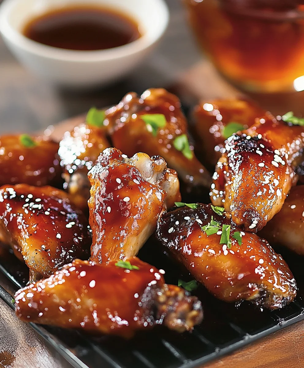 Honey-Glazed Chicken Wings