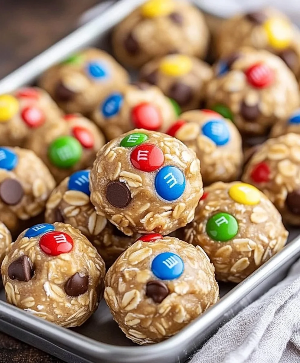 Monster Cookie Energy Balls 47 Monster Cookie Energy Balls