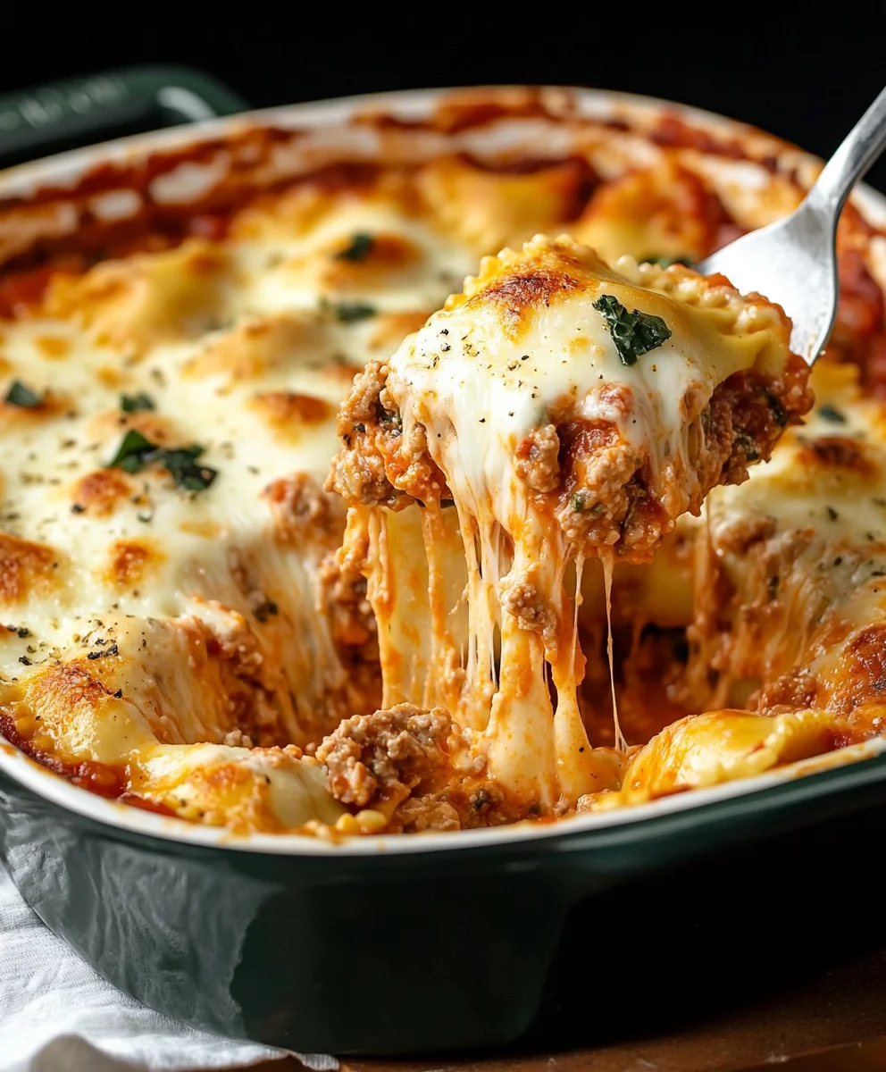 Million-Dollar Ravioli Casserole