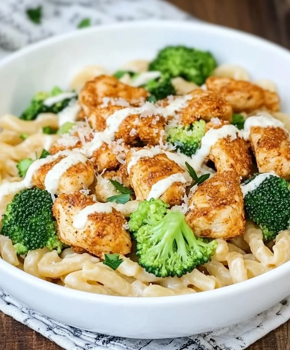 Cajun Chicken Alfredo with Broccoli 65 Cajun Chicken Alfredo with Broccoli