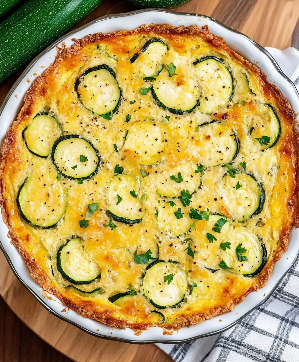 Zucchini Onion Pie