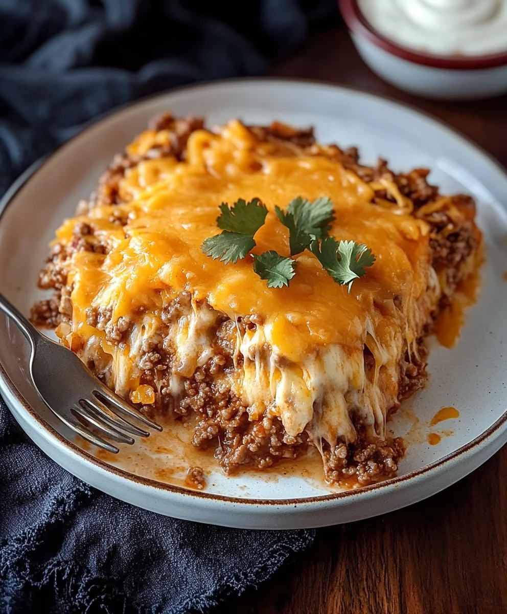 Taco Hashbrown Casserole